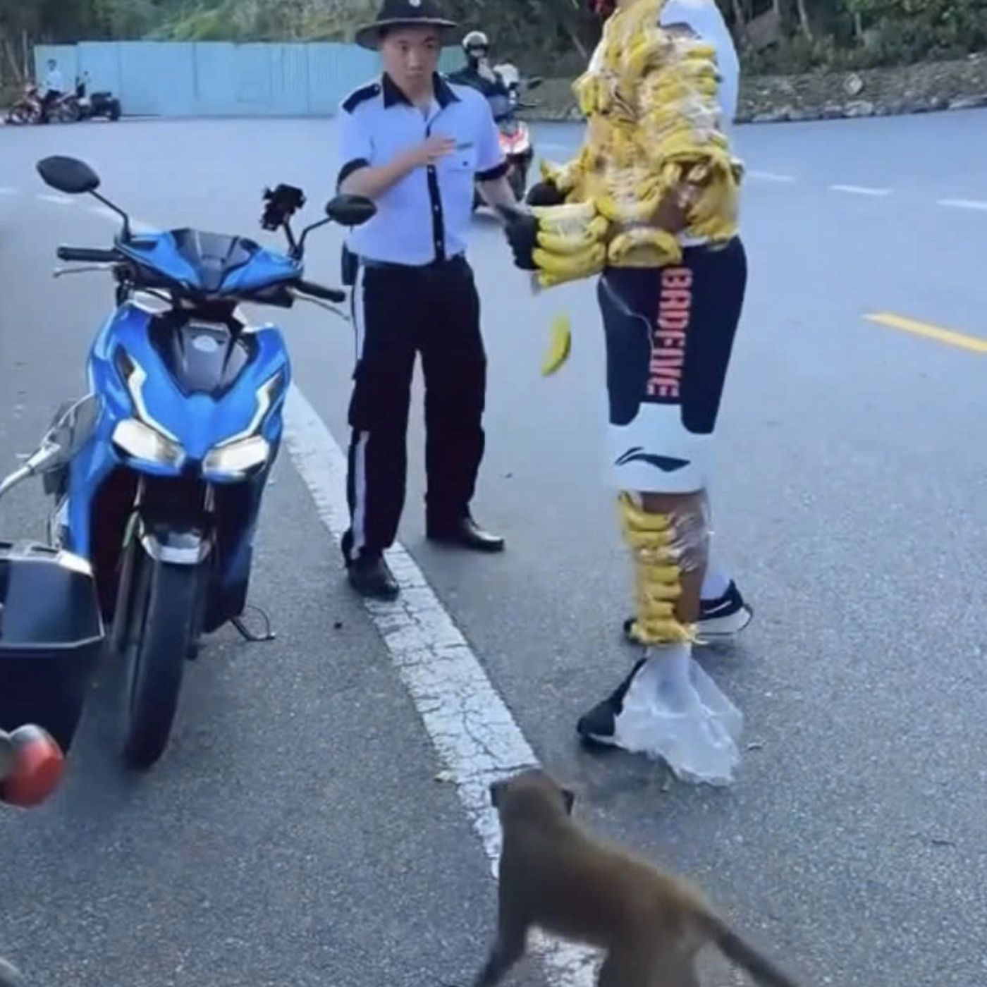 Handcuffing A Runaway Emu, Banana-Wrapped Tourist As Wild Monkey Feeder, and A FL Man "Literally" Tries To Shoot Off His Mouth