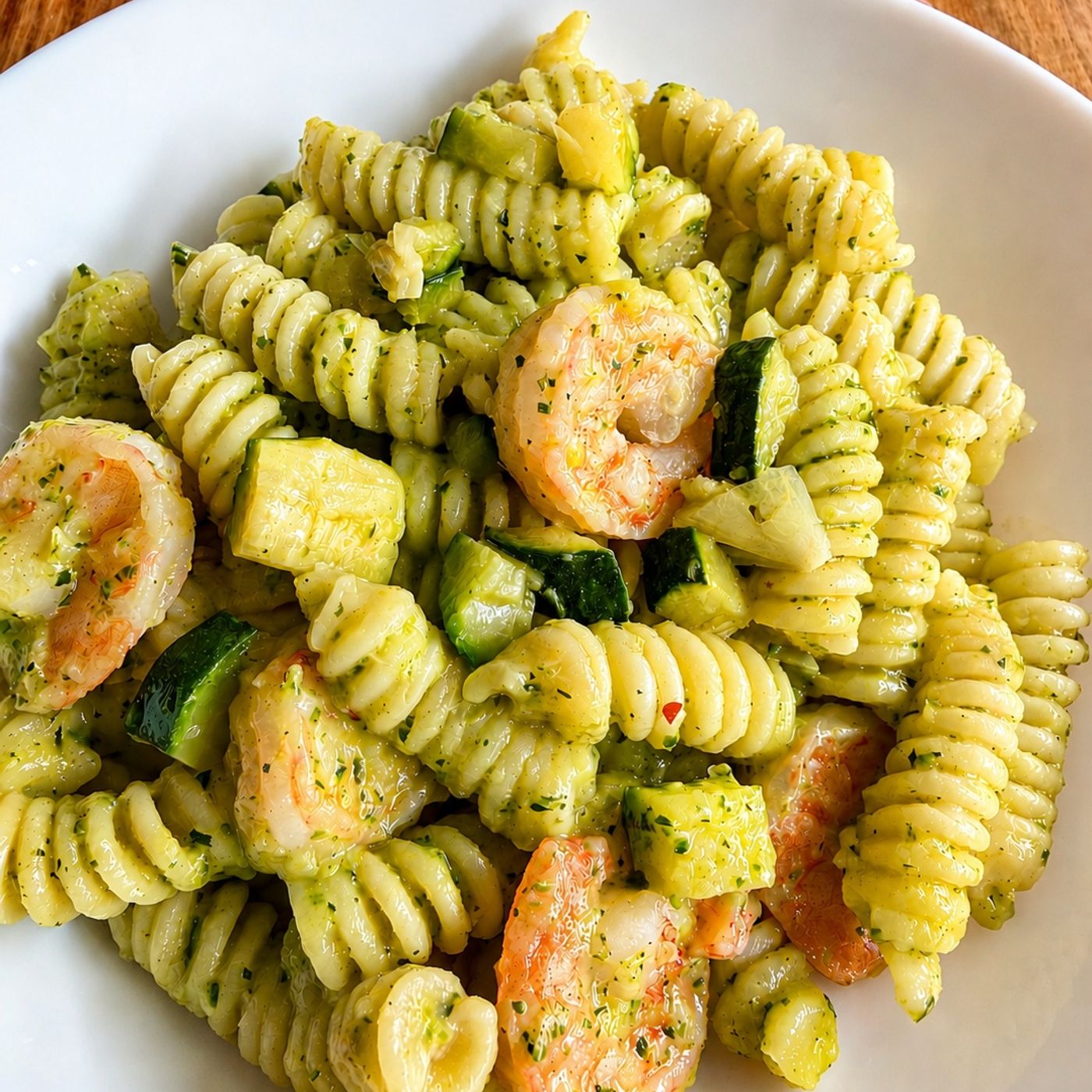 Pasta cremosa con zucchine e mazzancolle episode artwork