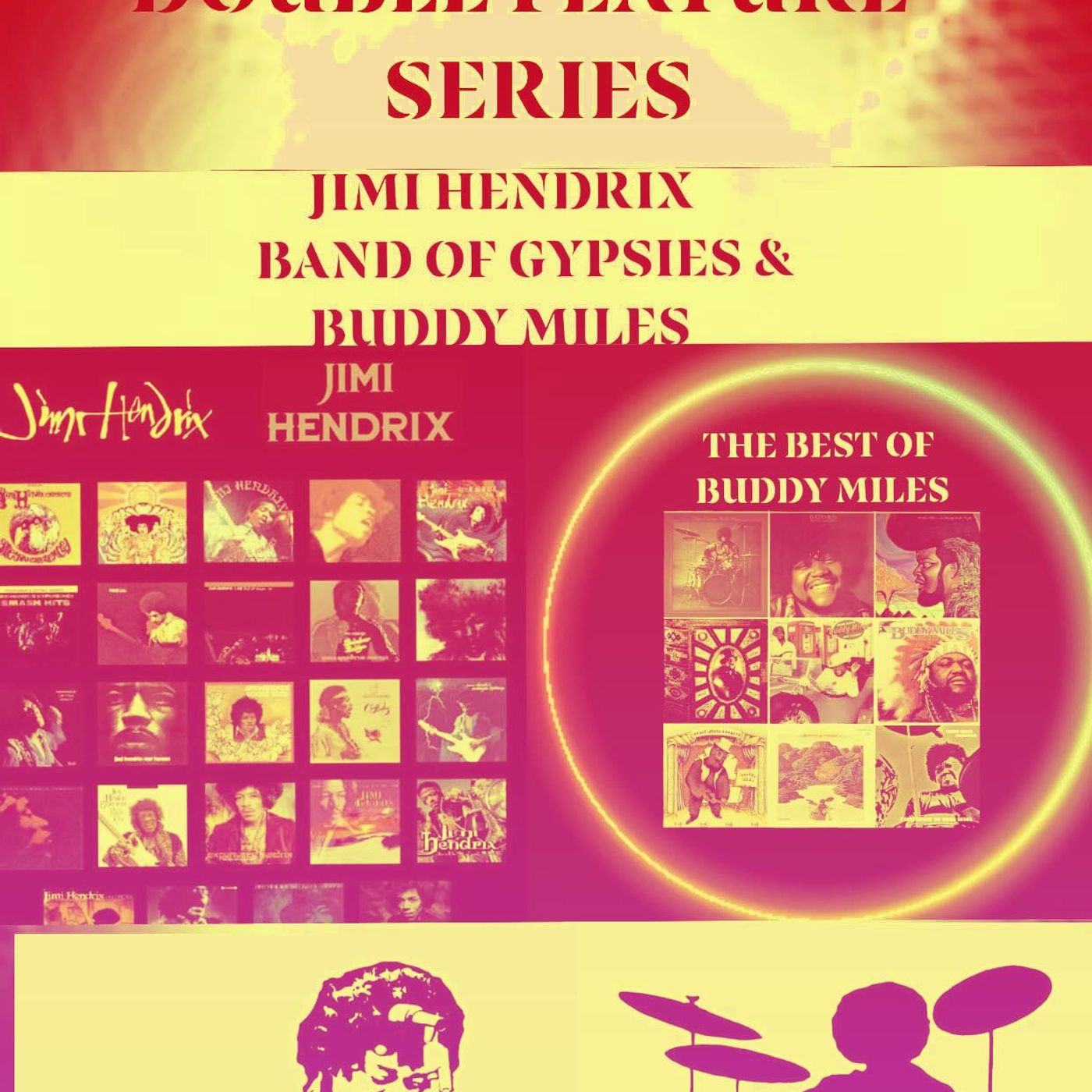 Dj Dockta Ill's IKMS Jimi Hendrix & Buddy Miles Tribute episode artwork
