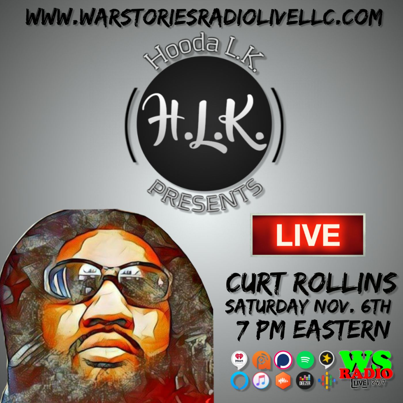 Hooda LK Presents | Curt Rollins