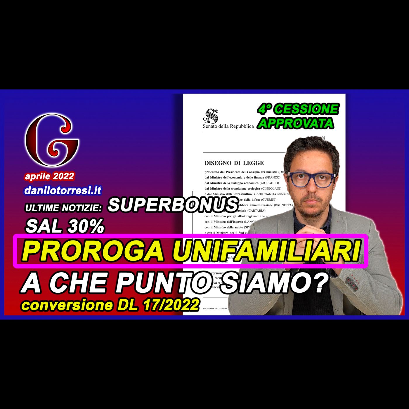 SUPERBONUS 110 ultime notizie proroga unifamiliari SAL 30 giugno a che punto siamo? episode artwork