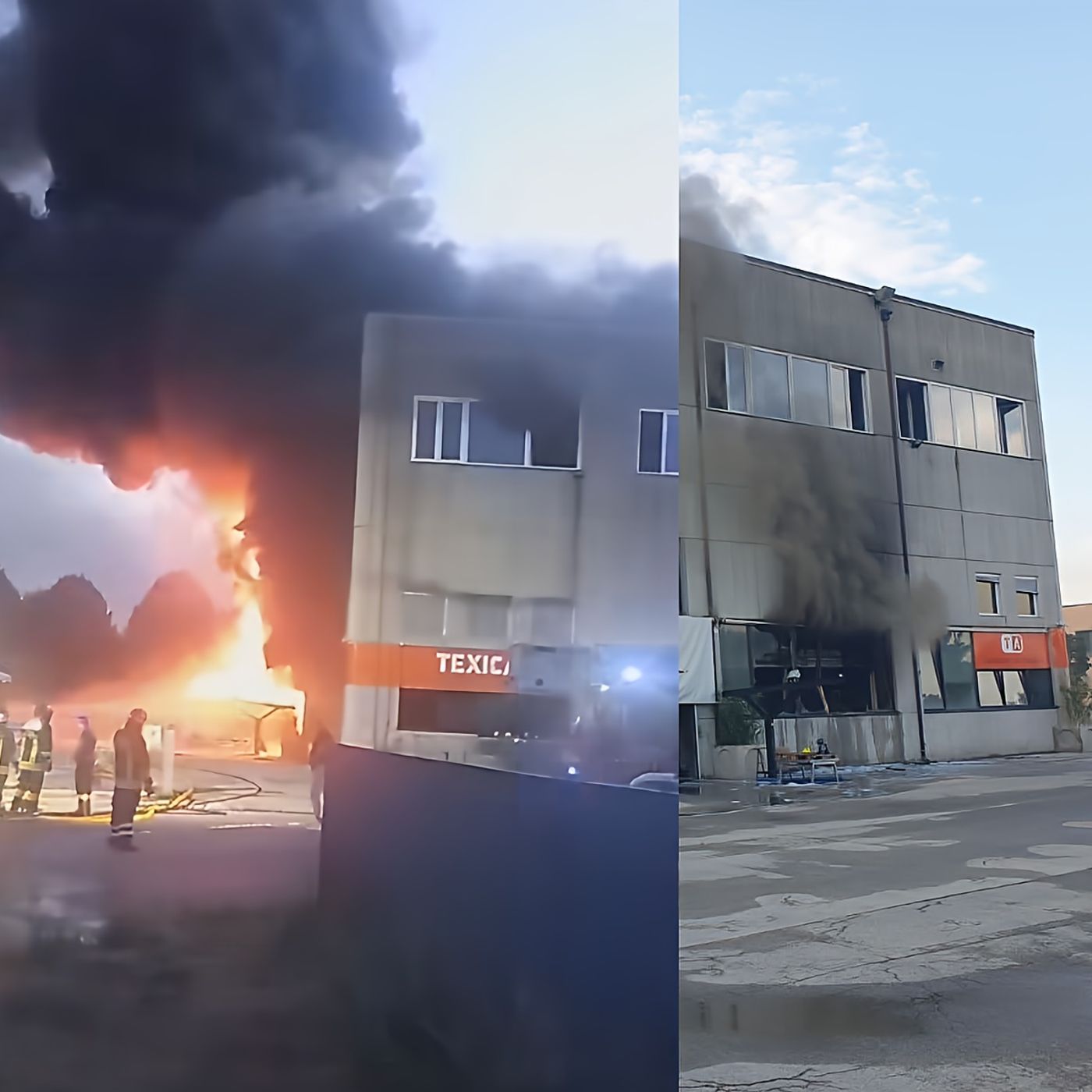 Fiamme alla Texicar, nube nera visibile a chilometri episode artwork