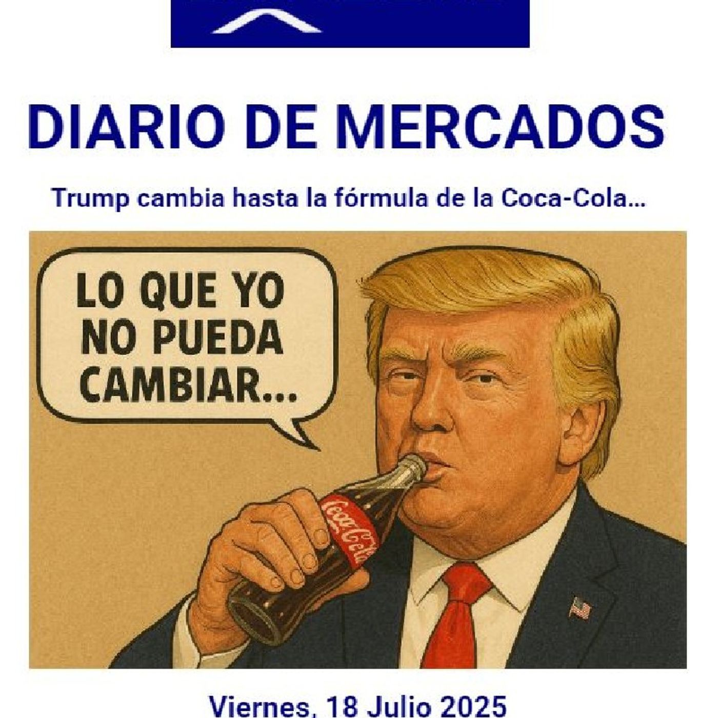 PODCAST en abierto DIARIO DE MERCADOS Viernes 18 Julio 2025 episode artwork