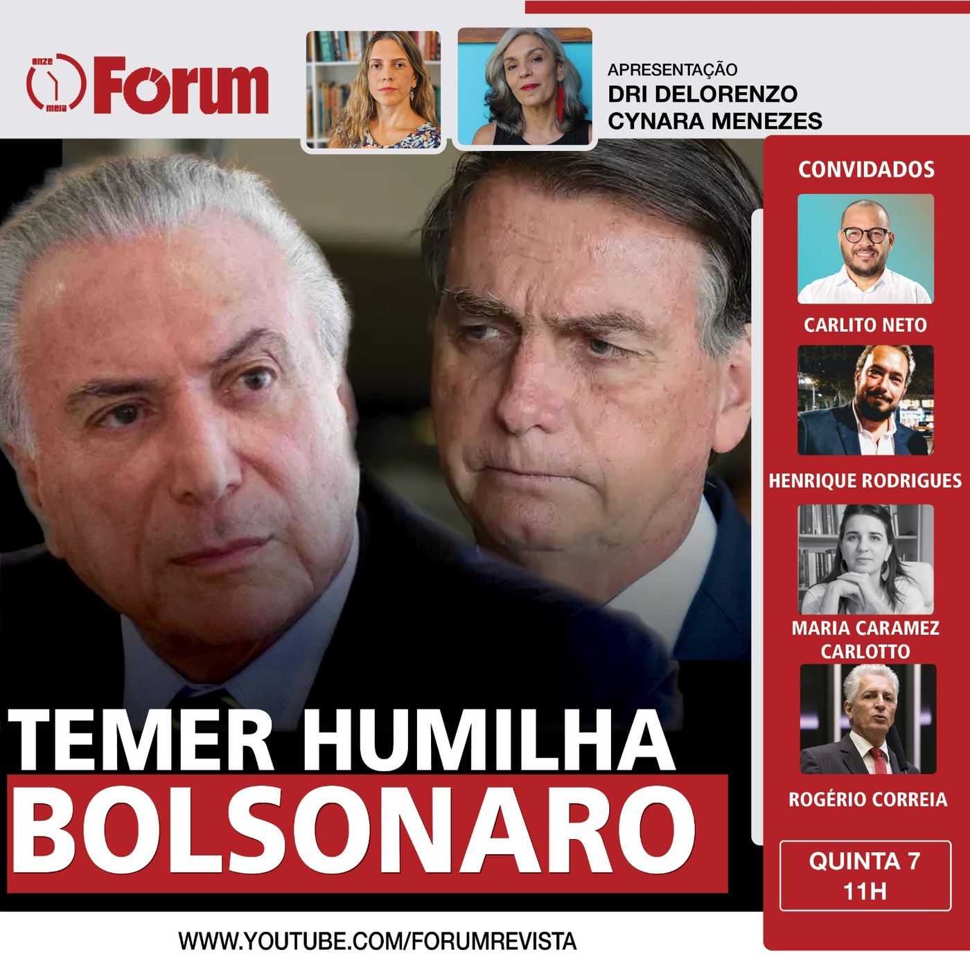 Bolsonaro sonha com Temer de vice em 2026 após vitória de Trump | Lula enquadra Congresso e mercado episode artwork