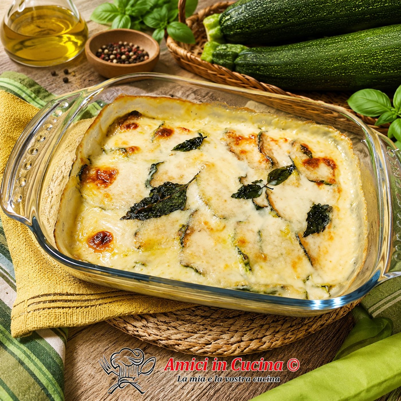 Parmigiana Bianca di Zucchine: Ricetta Facile e Cremosa al Forno episode artwork