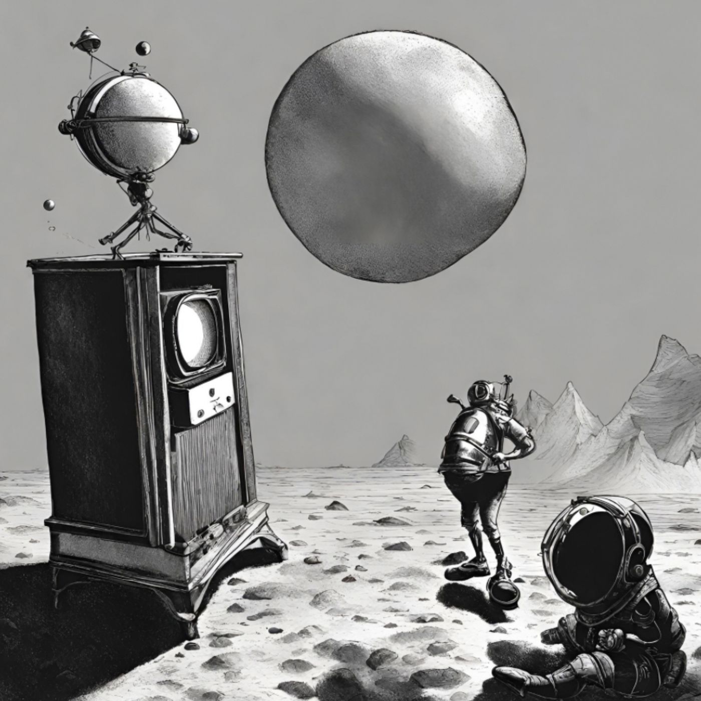 Los enanitos de Mercurio descubren el televisor