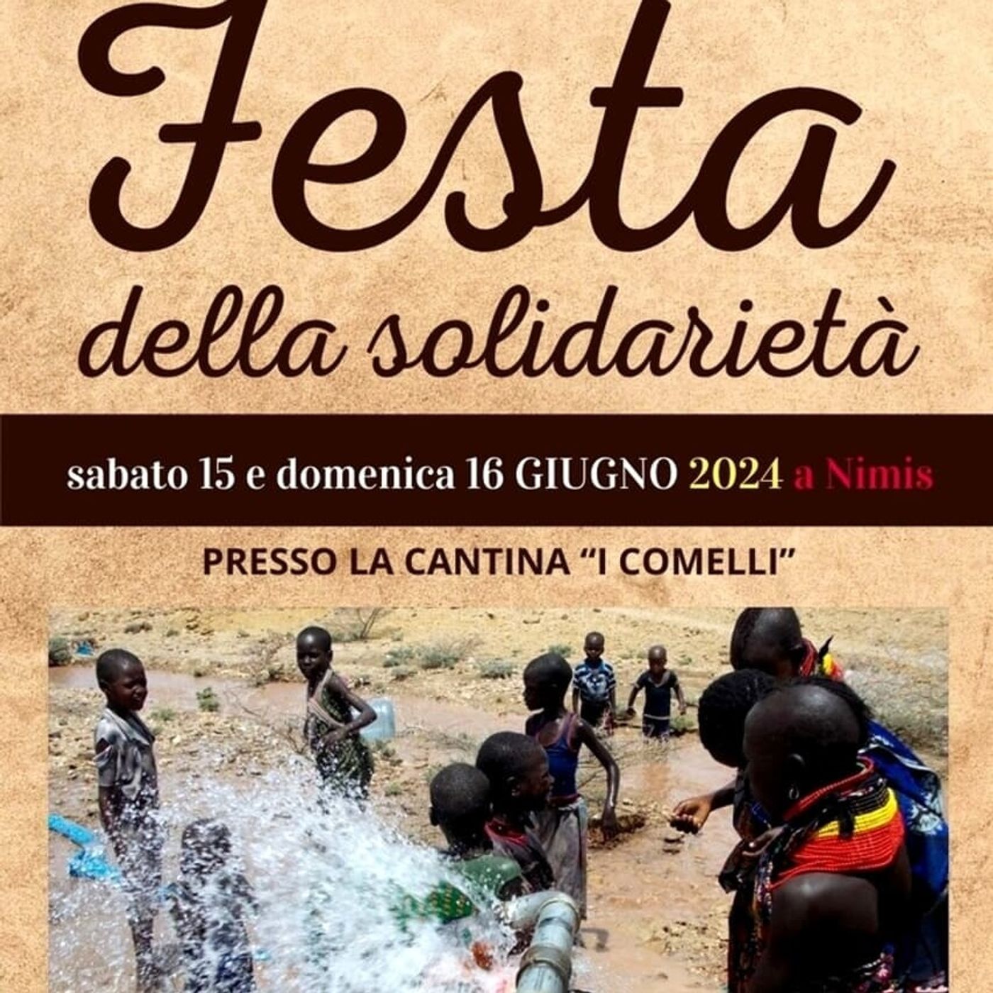 12/06/2024 - La festa della solidarietà a Nimis il 15 e 16 giugno: diamo un taglio alla sete, con Matteo Gerussi episode artwork
