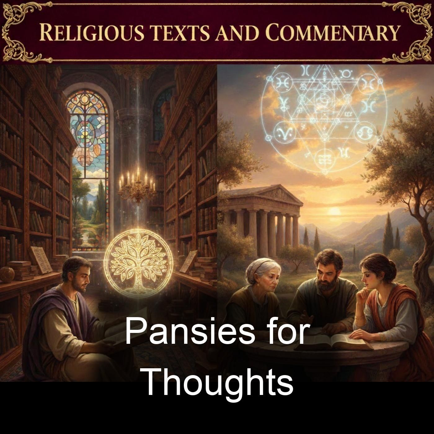 Pansies for Thoughts cover art