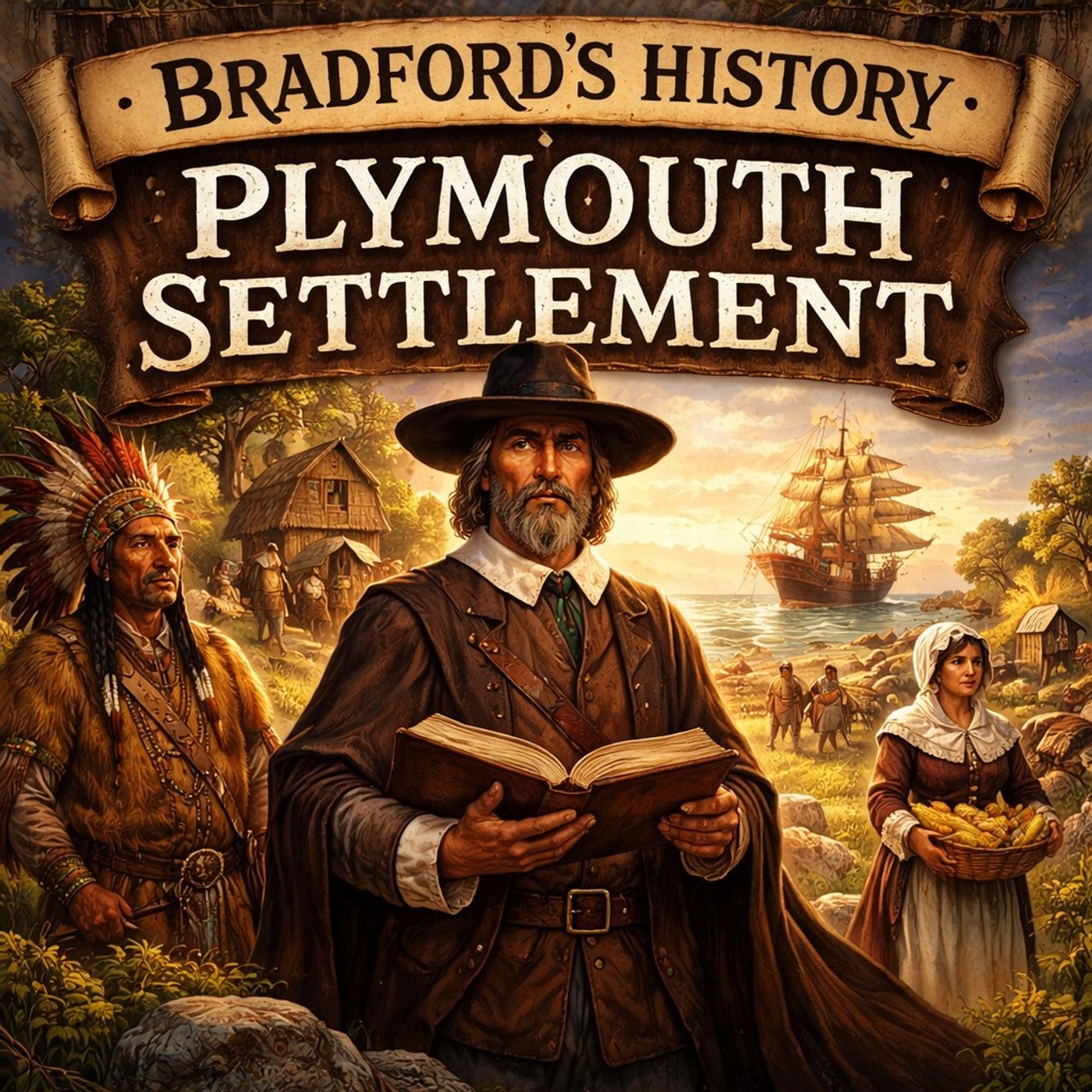 Bradfords History Plymouth Settlement podcast artwork