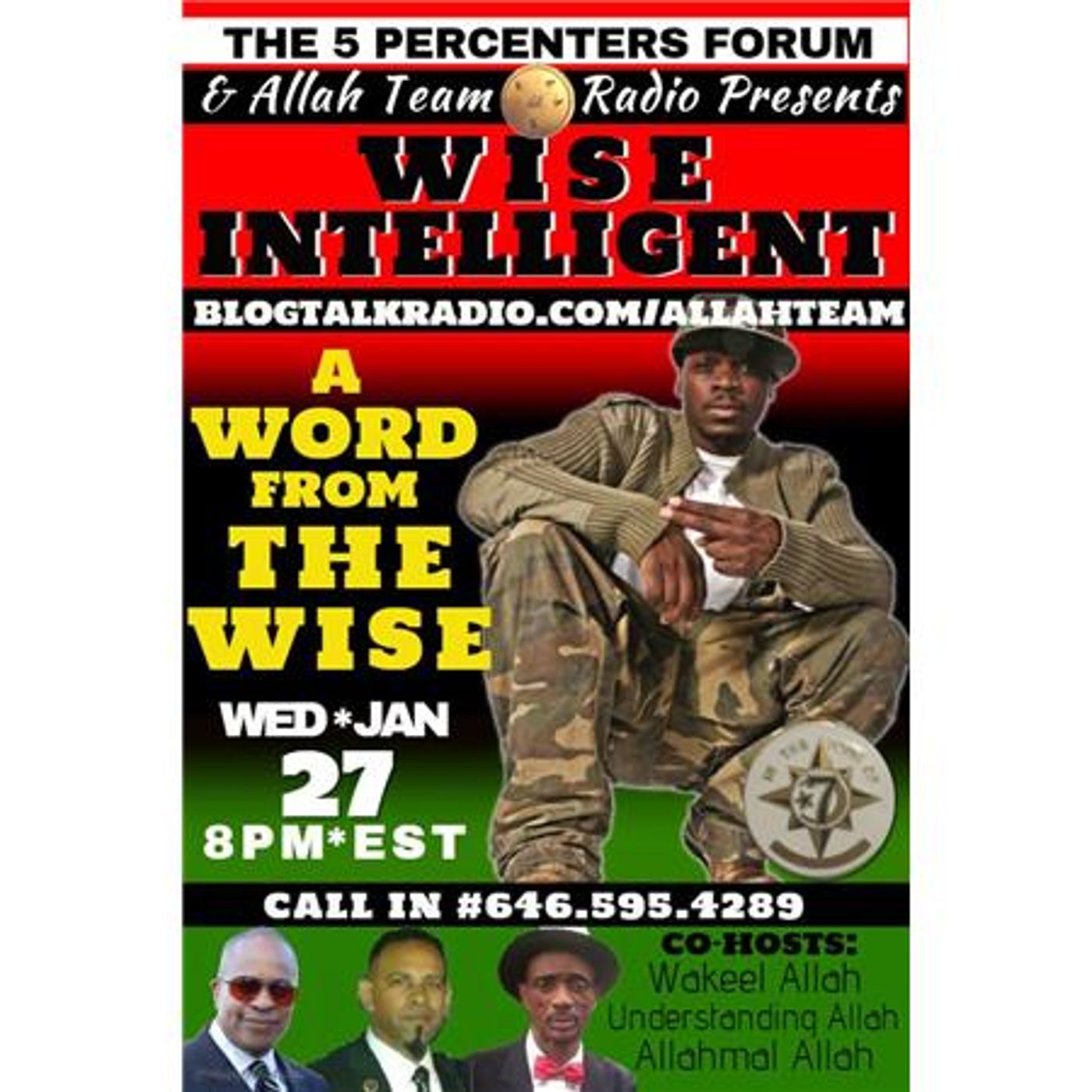 5% Series: Interview with Wise Intelligent, "A Word From the Wise" episode artwork