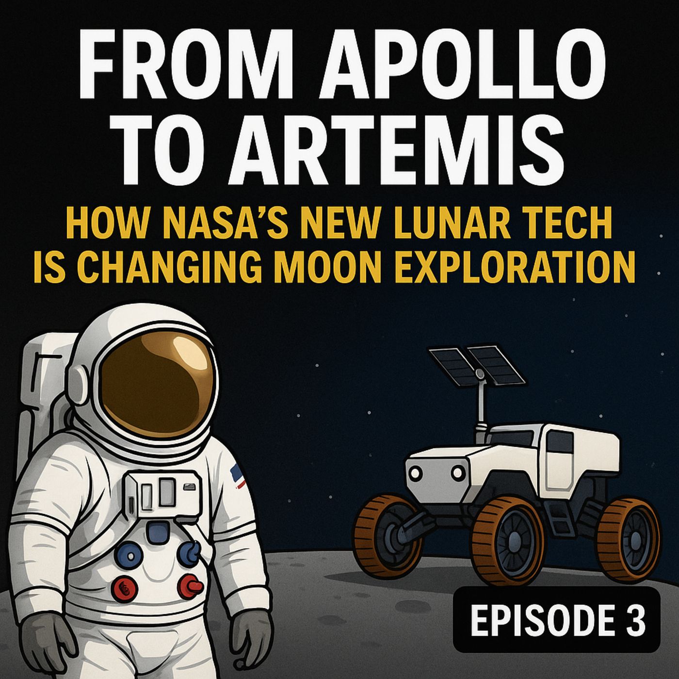 How Artemis Tech Is Revolutionizing Moon Missions | From Apollo Rovers to Smart Lunar Vehicles