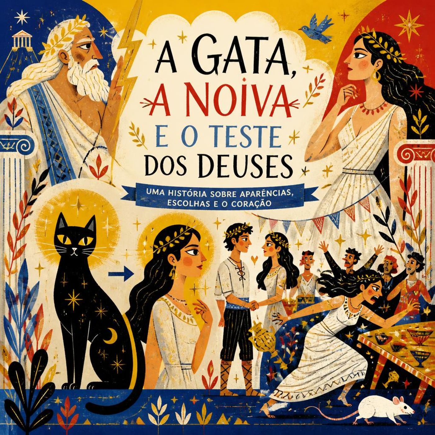 【Mitologia Grega】O Jovem Lavrador e a Misteriosa Noiva Gato