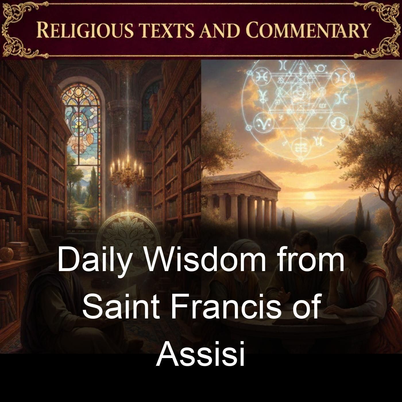 Daily Wisdom from Saint Francis of Assisi cover art