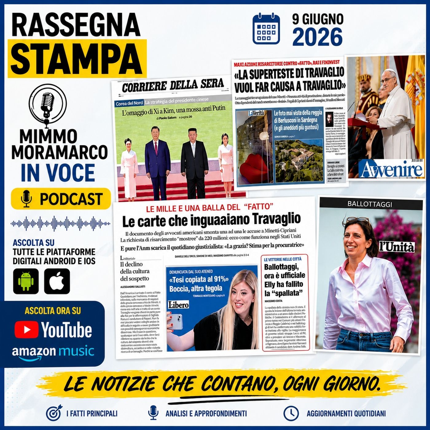 Rassegna stampa del 9 giugno 2026 episode artwork