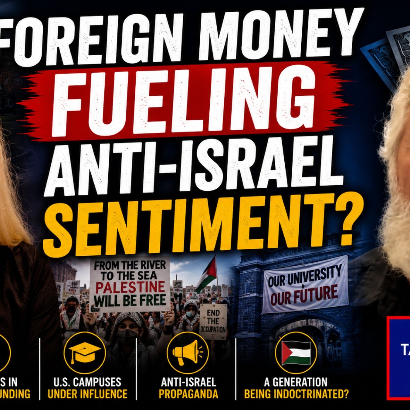 How Foreign Money Is Fueling Anti-Israel Sentiment on American College Campuses