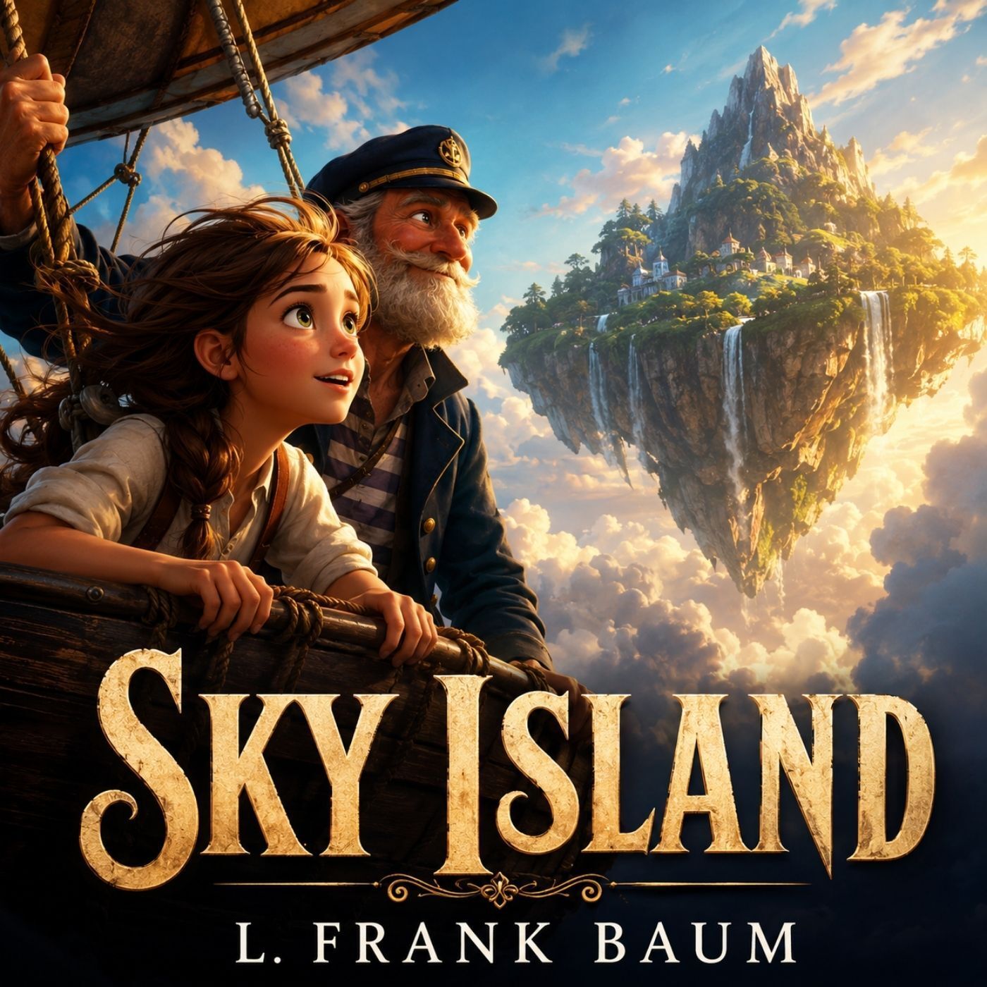 🟡 Sky Island (Full Audiobook) | L. Frank Baum