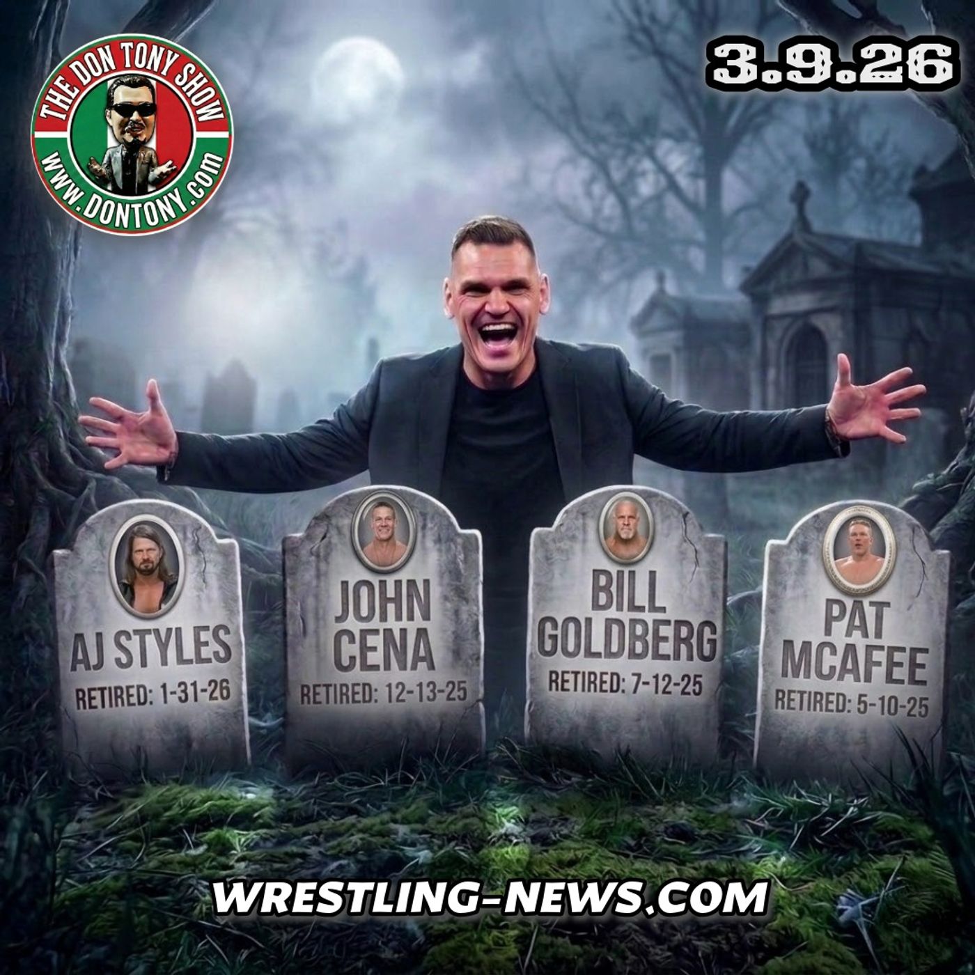 The Don Tony Show / WWE RAW Post Show 3/9/26 episode artwork