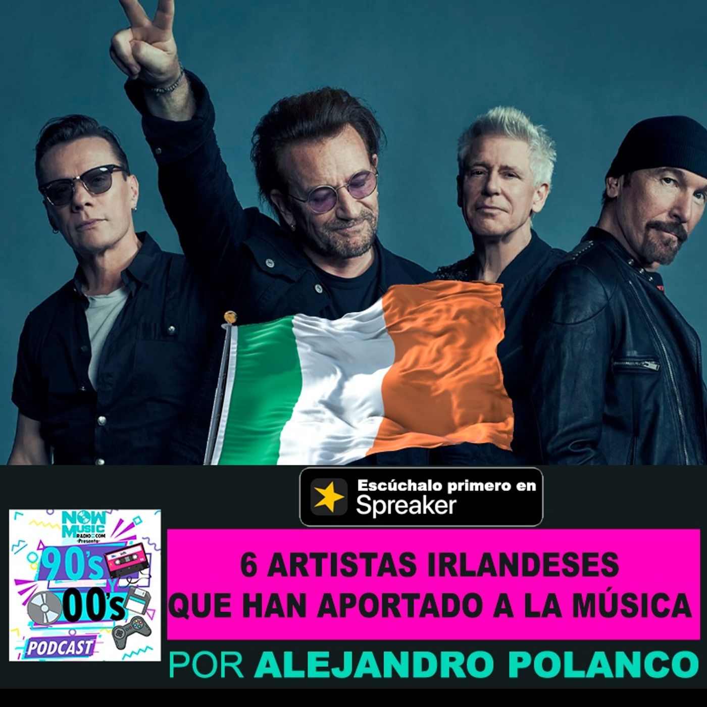 6 artistas Irlandeses que han aportado a la Música Pop y Rock episode artwork