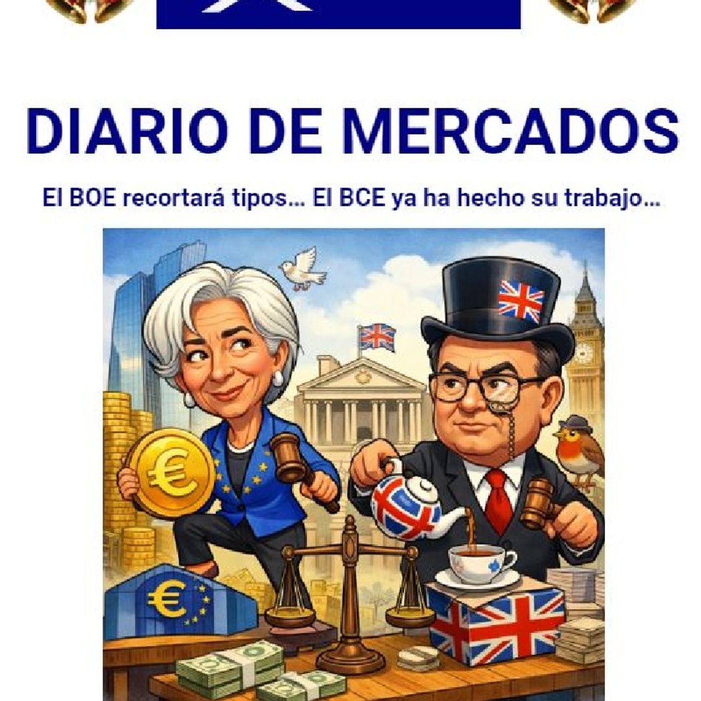 PODCAST PREMIUM DIARIO DE MERCADOS Jueves 18 Dic 2025 episode artwork