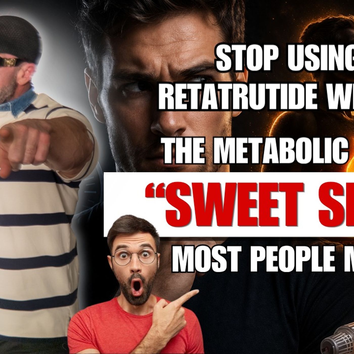 STOP Using Retatrutide Wrong (The Metabolic Rate “Sweet Spot” Most People Miss) episode artwork