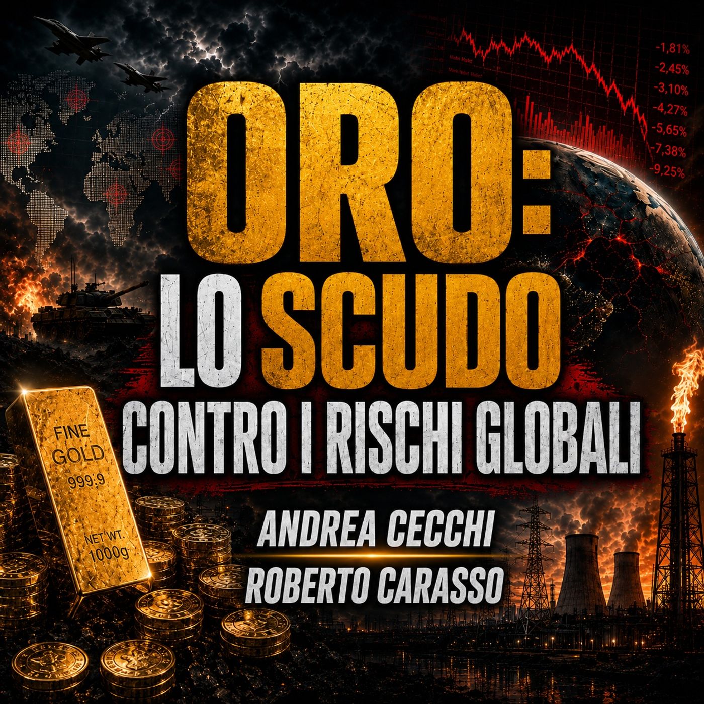 ORO: LO SCUDO CONTRO I RISCHI GLOBALI - ANDREA CECCHI con ROBERTO CARASSO episode artwork