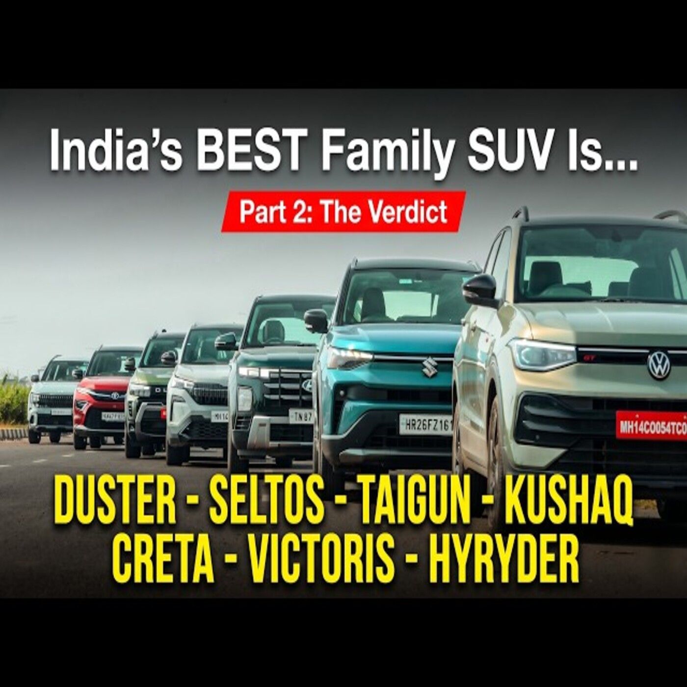 2026 Midsize SUV Comparison: Duster vs Creta vs Seltos | AutoX episode artwork