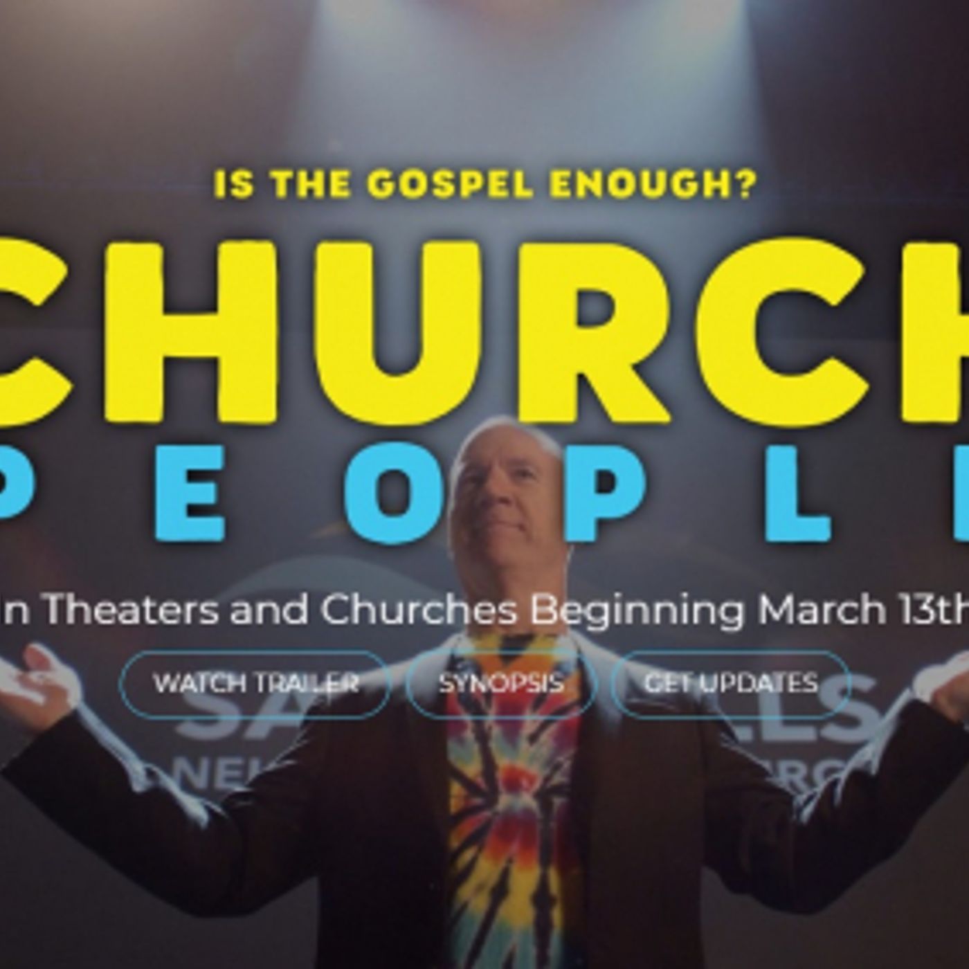 The star from the cast of ”Church People” and producer on the TC Show! episode artwork