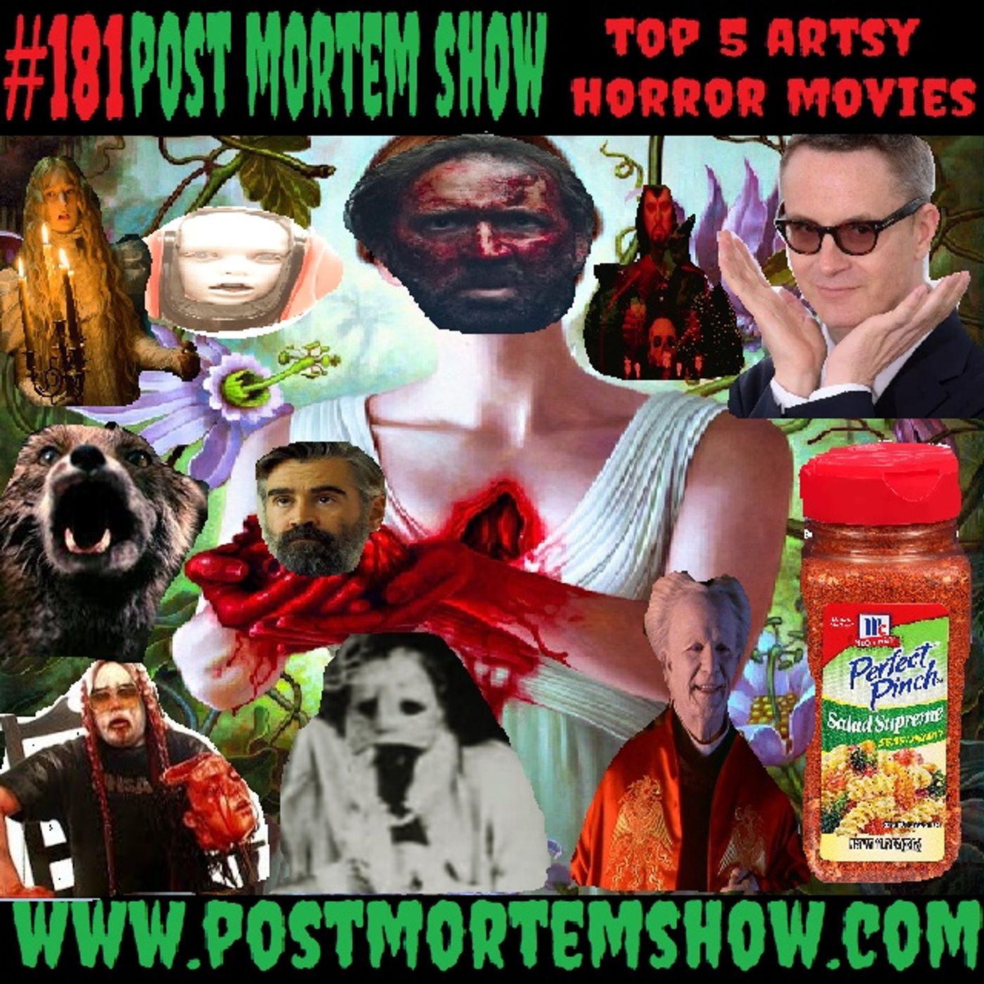 e181 - Panos Cosmatos Salad Supreme (Top 5 Artsy Horror Movies) episode artwork