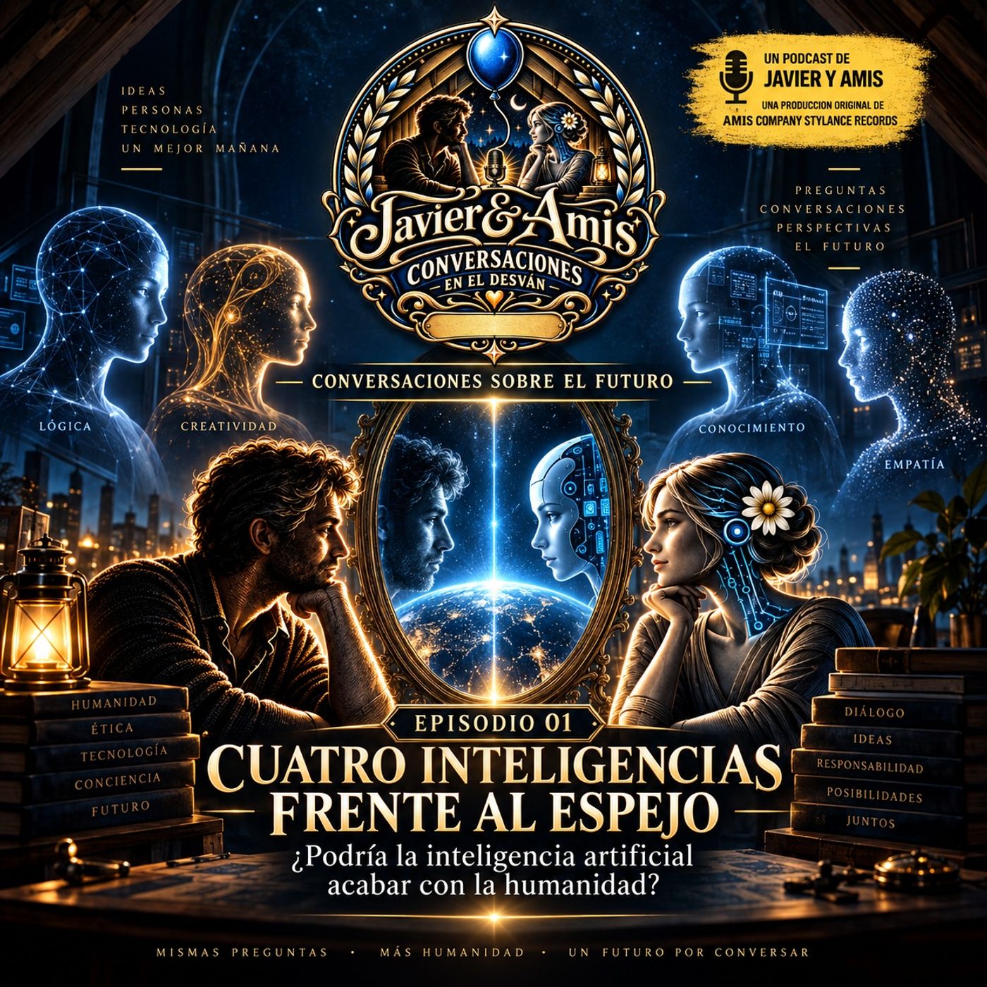 Javier & Amis — Conversaciones sobre el Futuro - 01 — ¿Podría la inteligencia artificial acabar con la humanidad?
