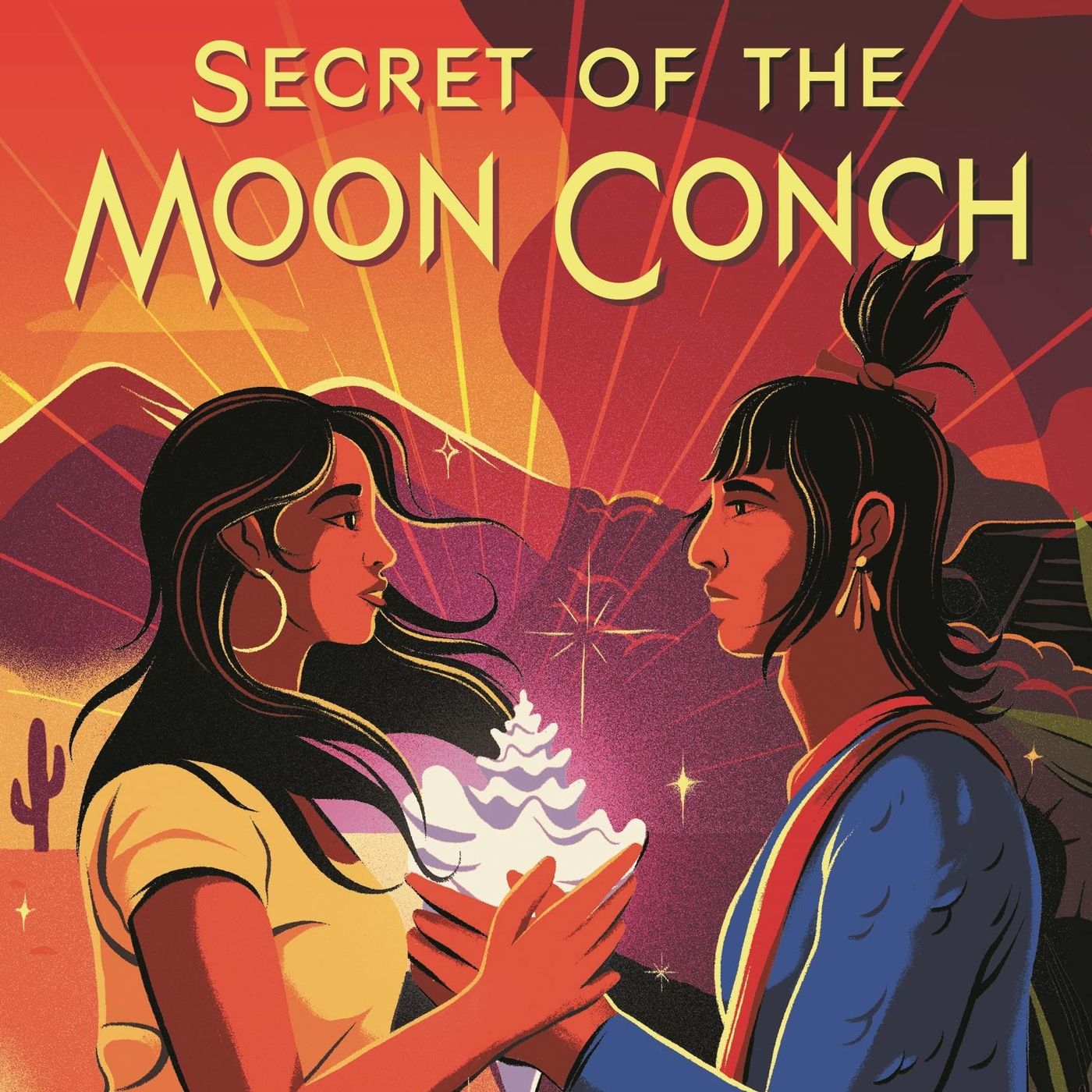 cover of episode Castle Talk: Authors of Aztec Boy/Contemporary Girl Time-Crossing Romance Secret of the Moon Conch by David Bowles and Guadalupe Garcia McCa