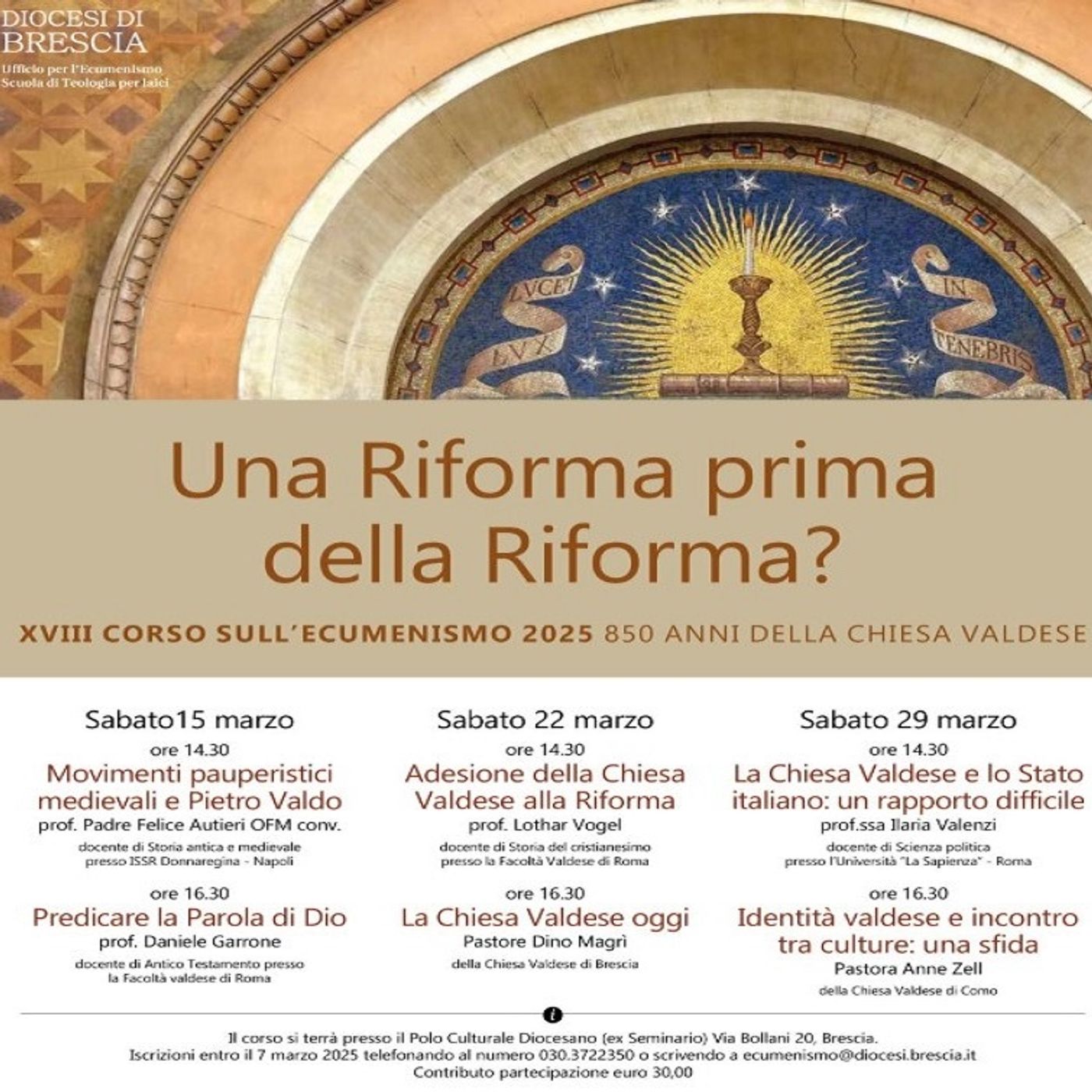 La Riforma al centro del 18° Corso per l'Ecumenismo: intervista a don Roberto Ferranti  -  14 febbraio 2025 episode artwork