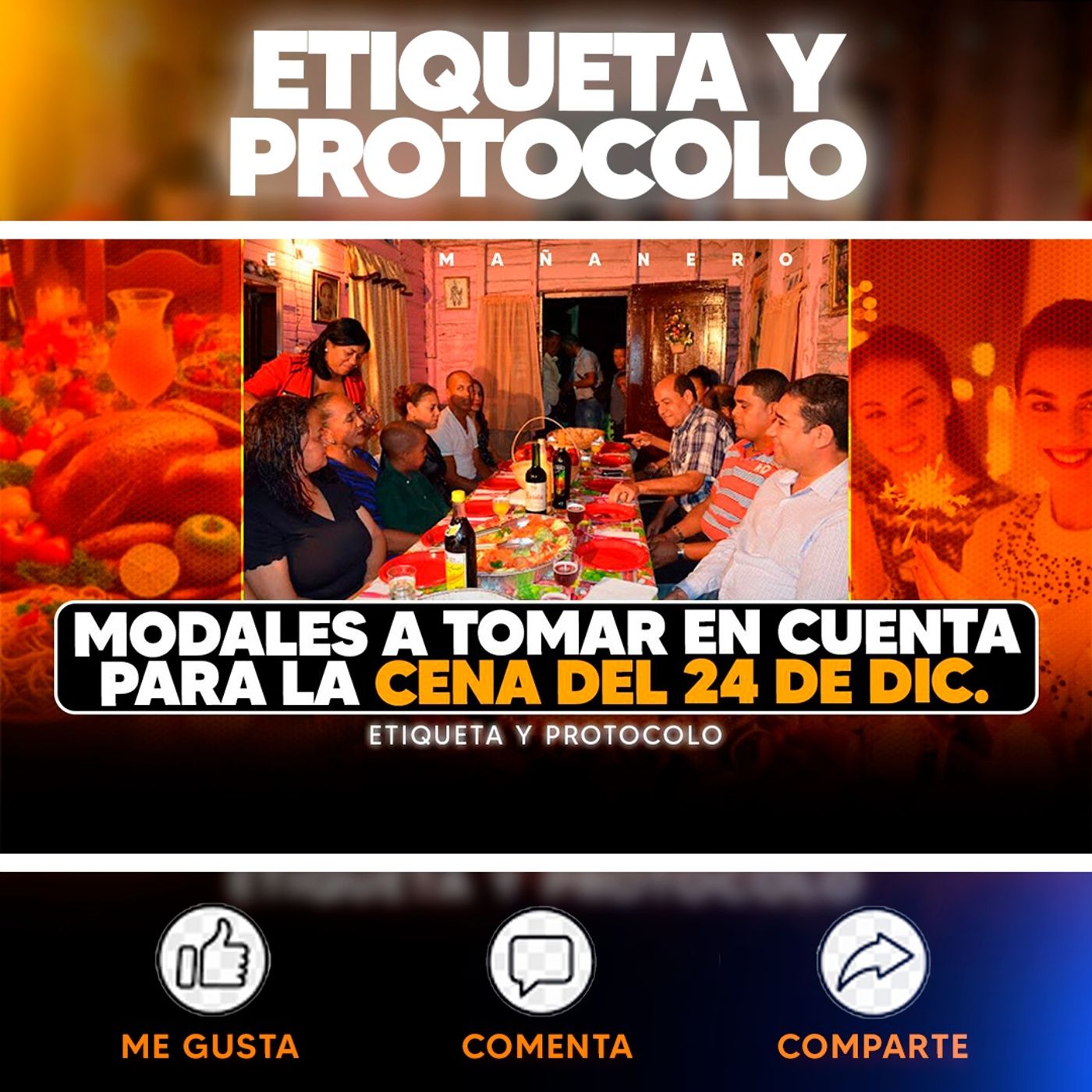 Como comportarse en la cena del 24 de Diciembre - Laura de la Nuez