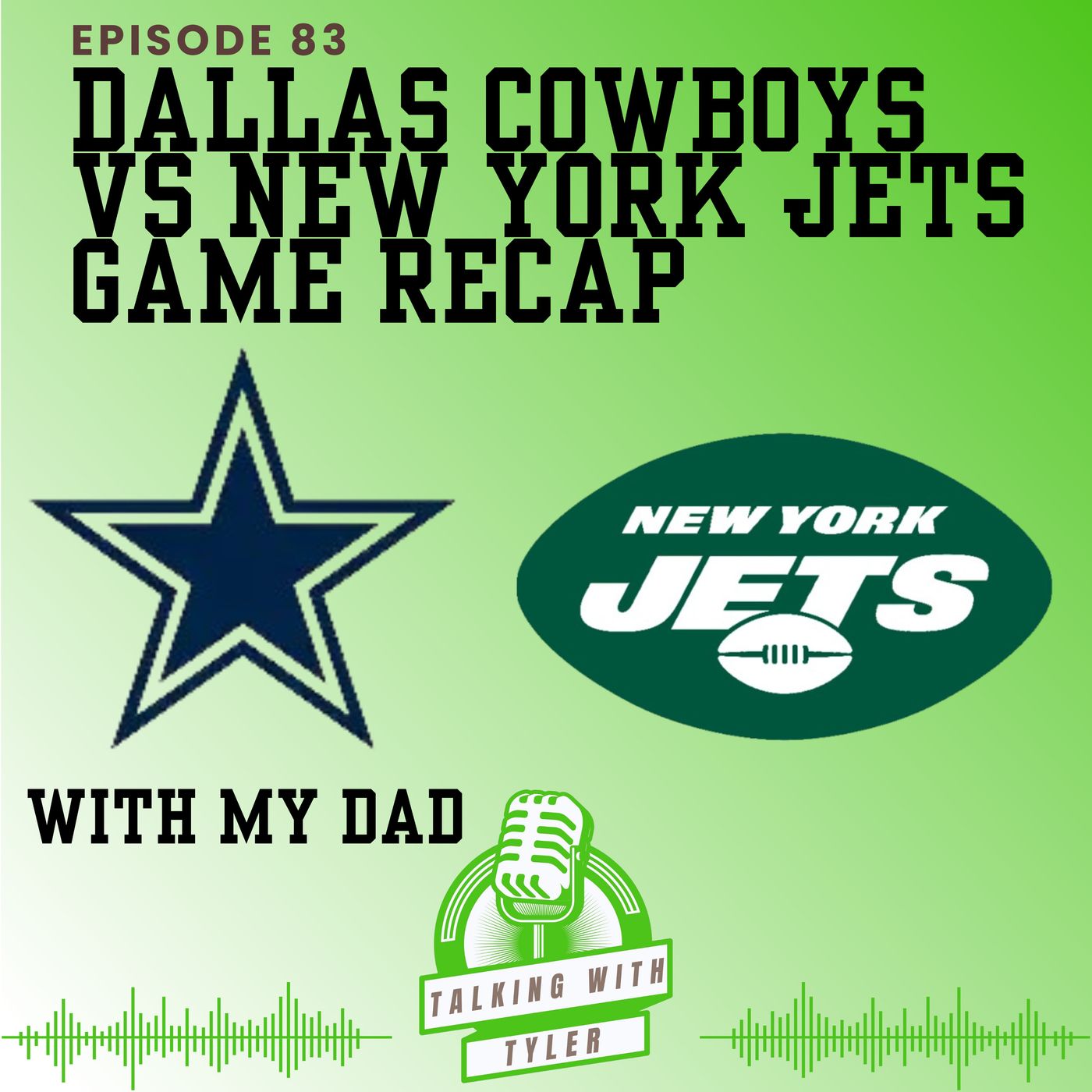 Dallas Cowboys vs New York Jets Game Recap episode artwork