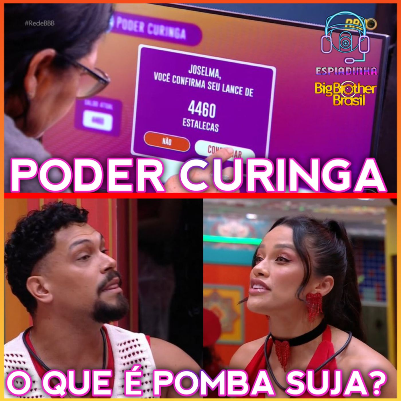 O que significa 'Pomba Suja' ? + Delma compra Poder Curinga + Renata monta a Mira do Líder | BBB 25