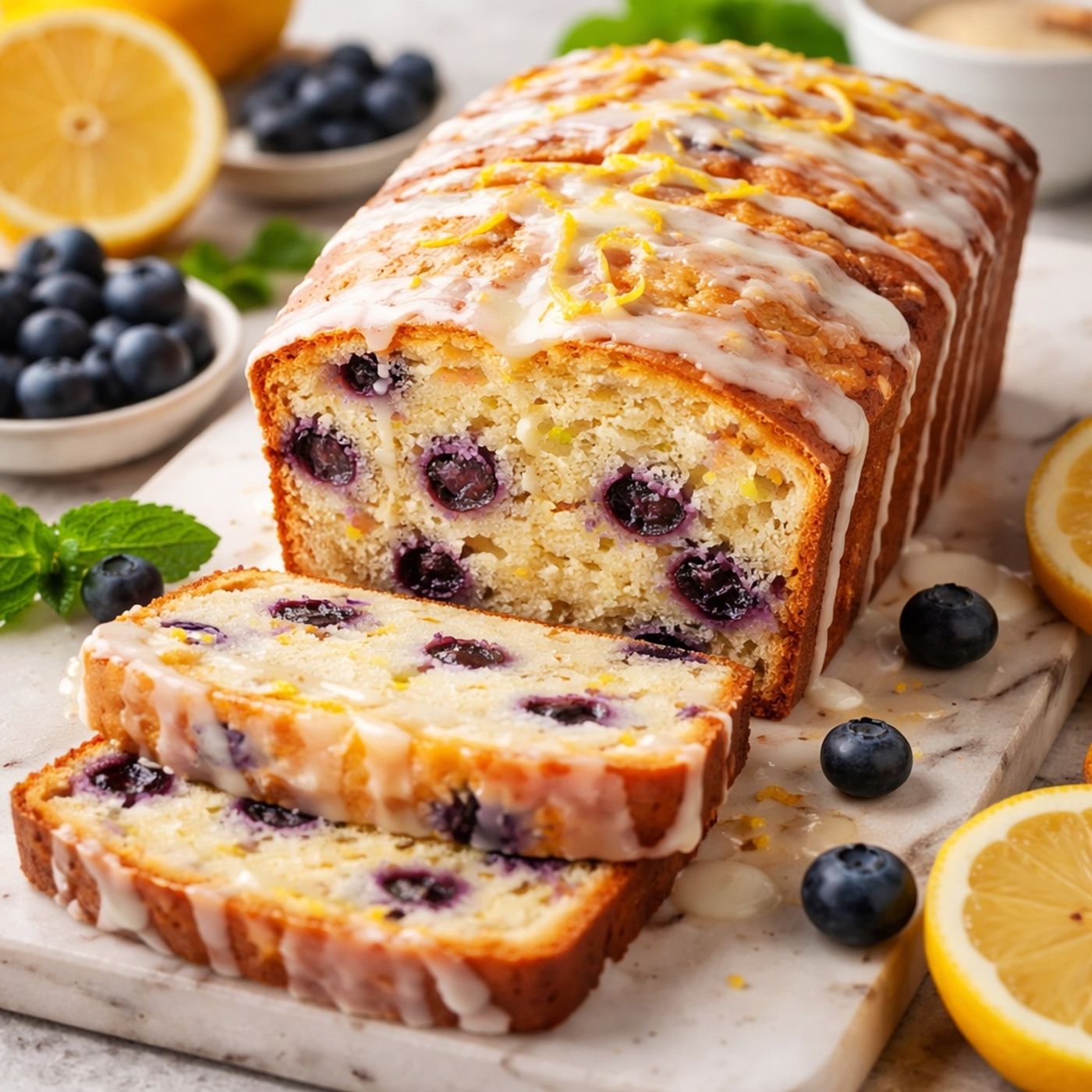 The Perfect Lemon Blueberry Cake episode artwork