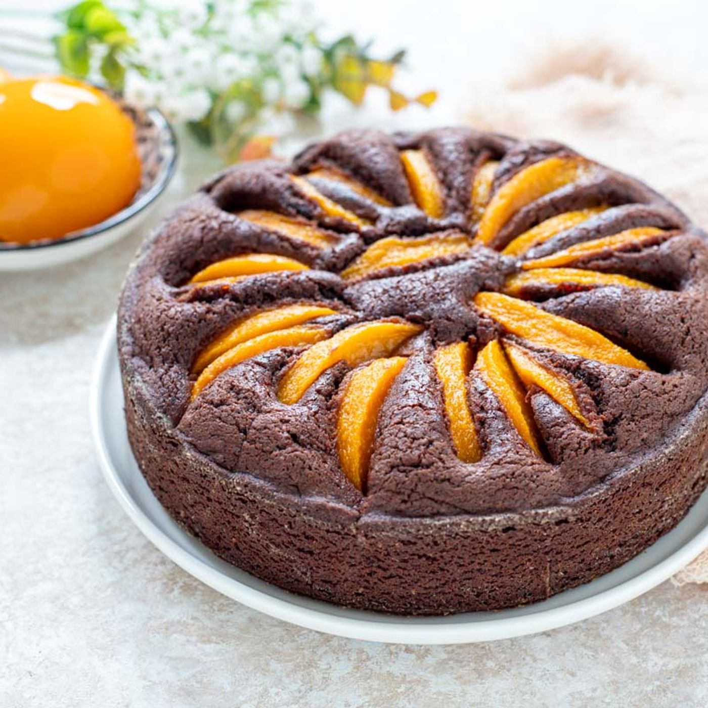 Torta al cioccolato e pesche sciroppate episode artwork