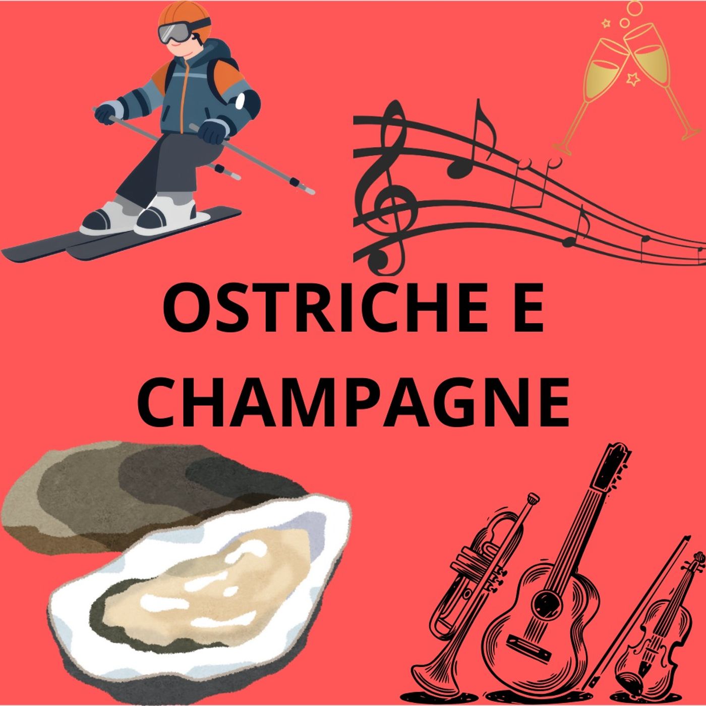 #Inviati Ostriche e champagne