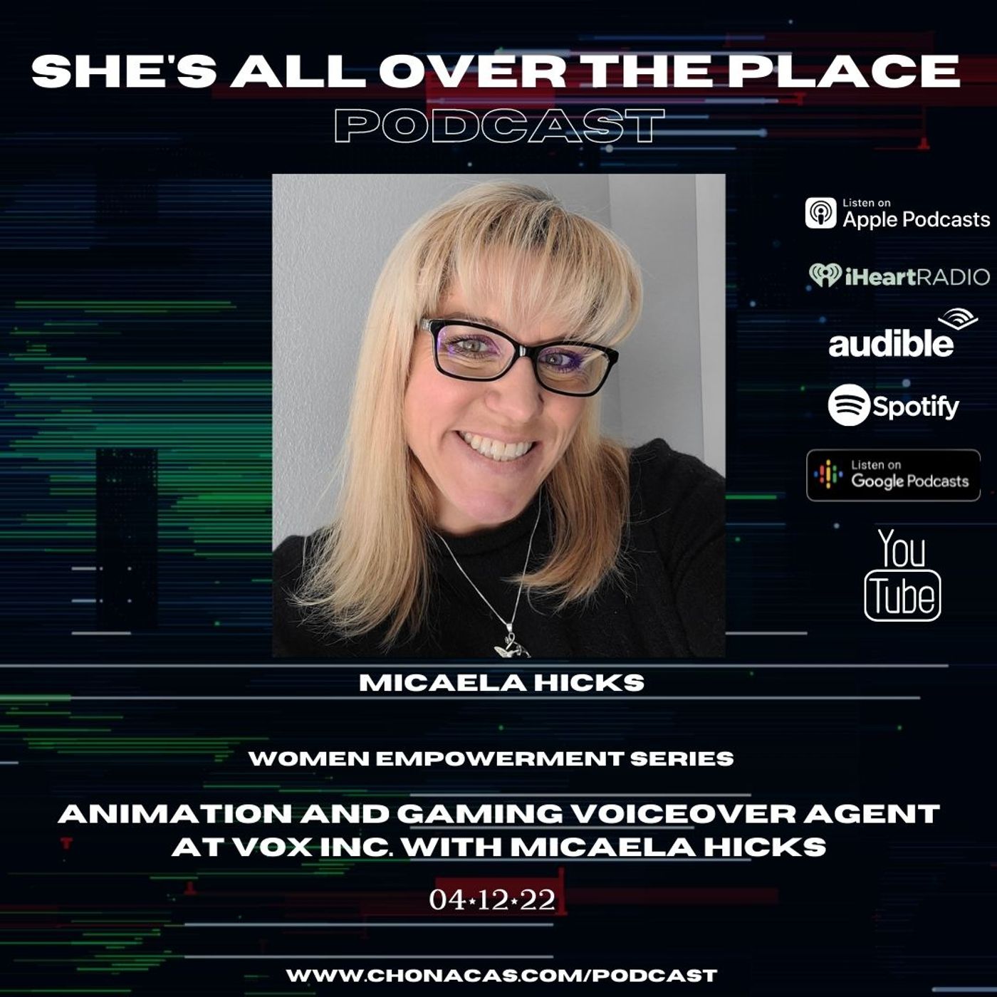Animation and Gaming Voiceover Agent at VOX INC. with Micaela Hicks episode artwork