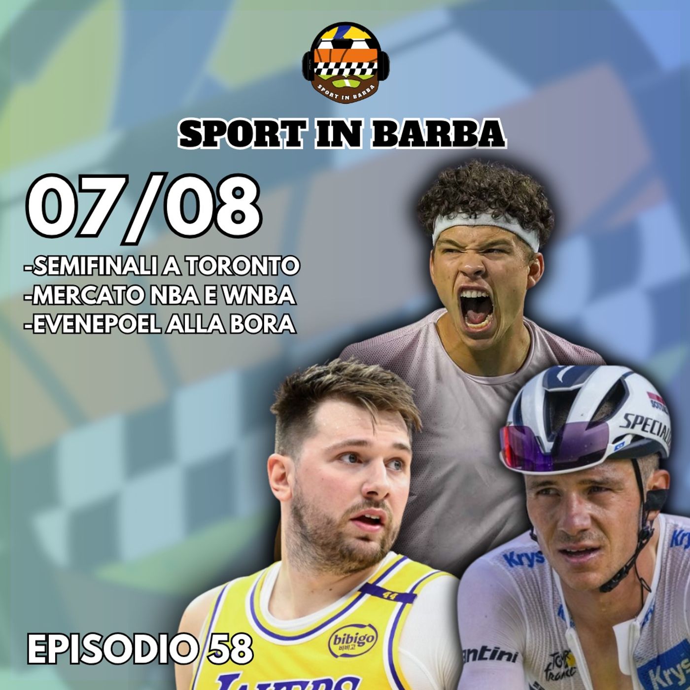 Episodio 58 - Le semifinali a TORONTO; Mercato NBA e WNBA; EVENEPOEL alla BORA episode artwork