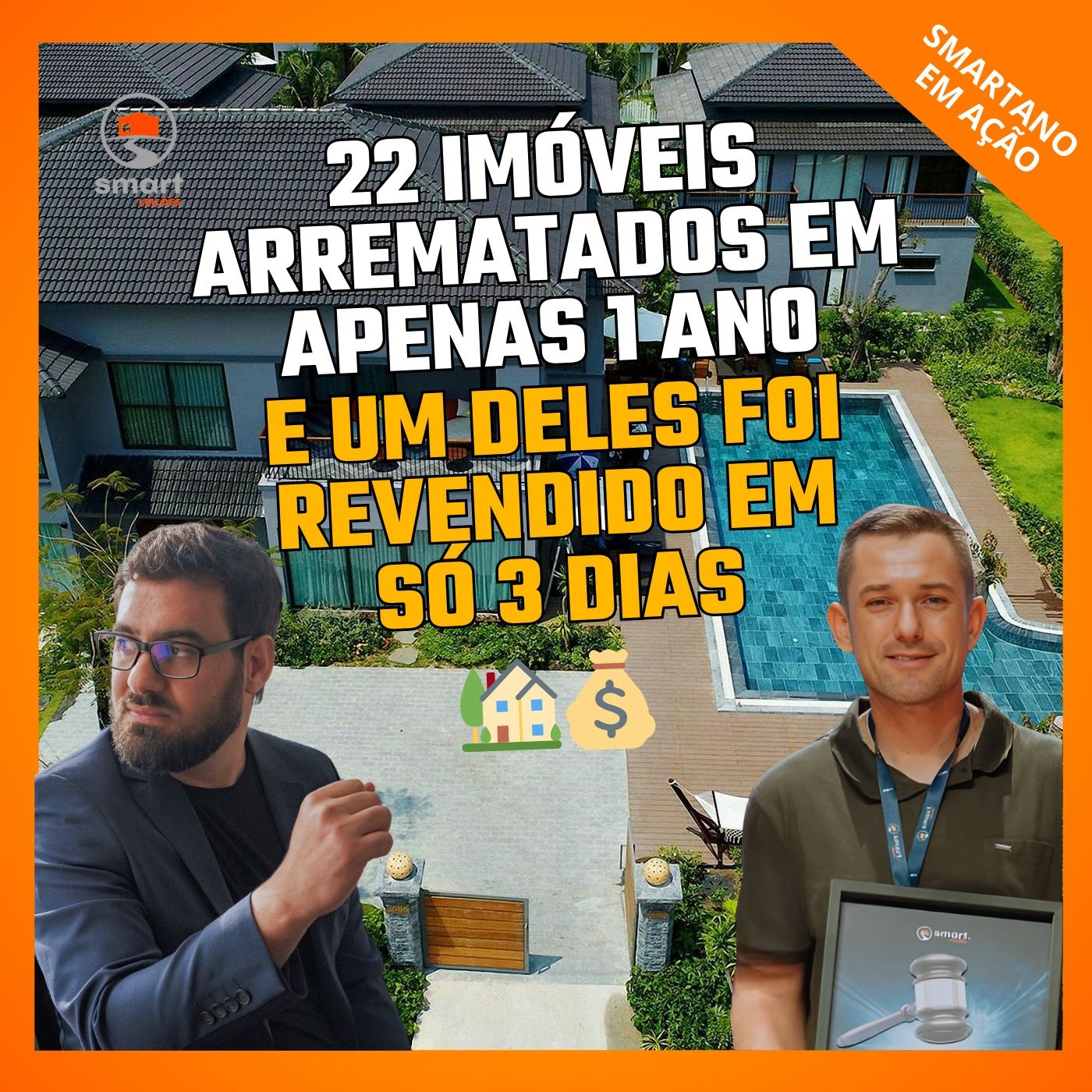 O segredo por trás de 22 imóveis arrematados em 1 ano