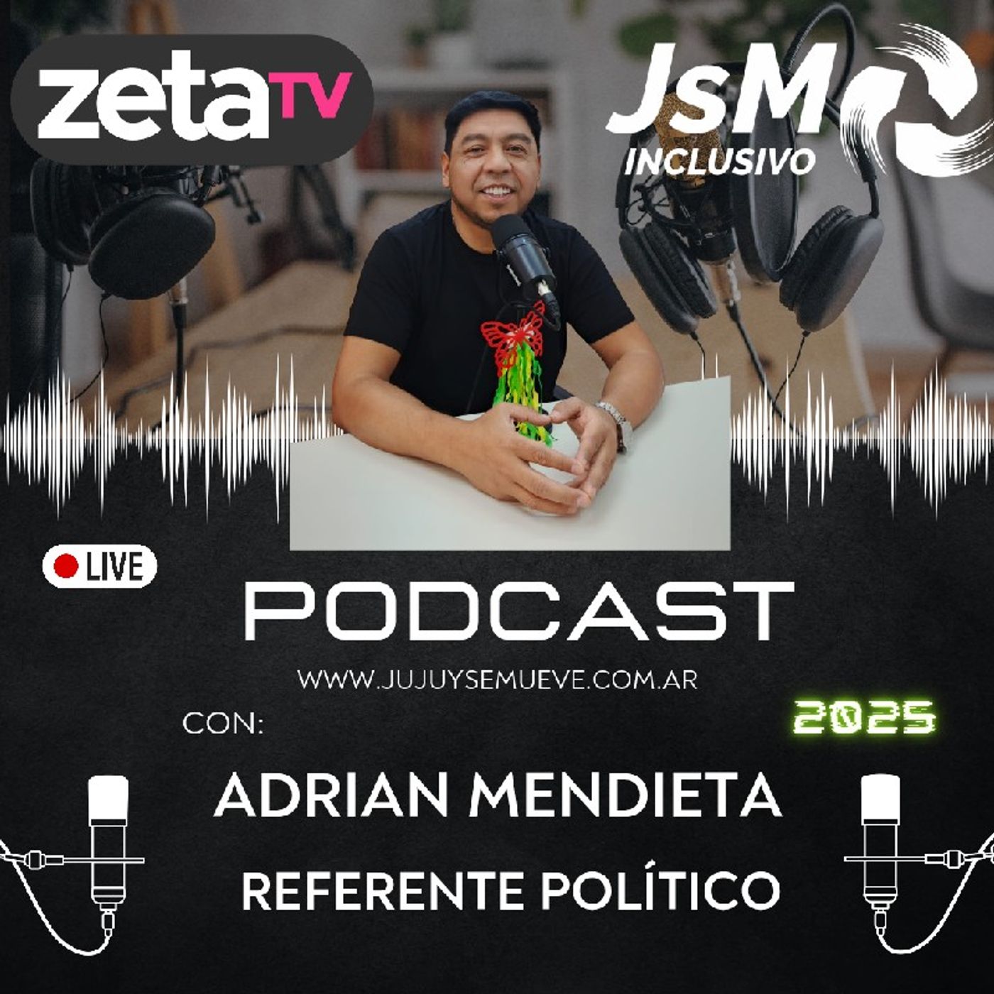 🔴"PERONISMO DE JUJUY NECESITA RENOVACIÓN: CANDIDATO MENDIETA DENUNCIA DESAJUSTE ENTRE DATOS OFICIALES Y REALIDAD SOCIAL" episode artwork