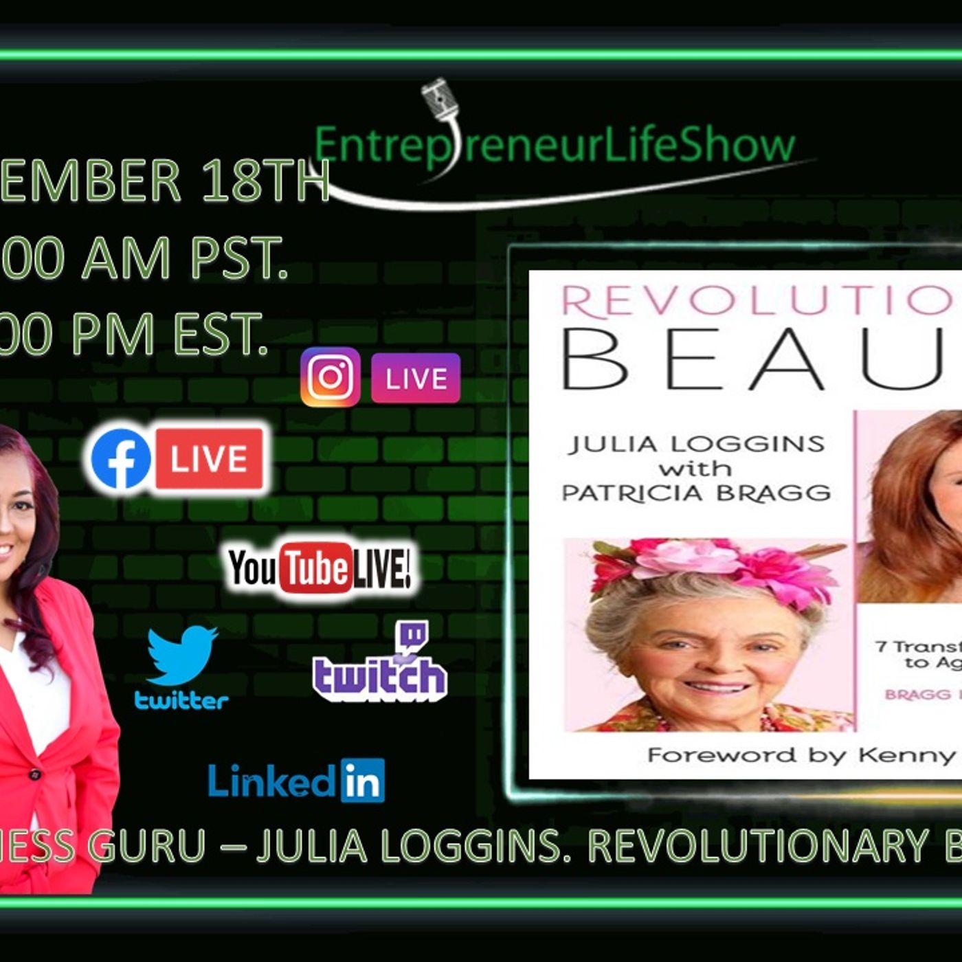 Julia Loggins- The Wellness Guru - Revolutionzing Beauty