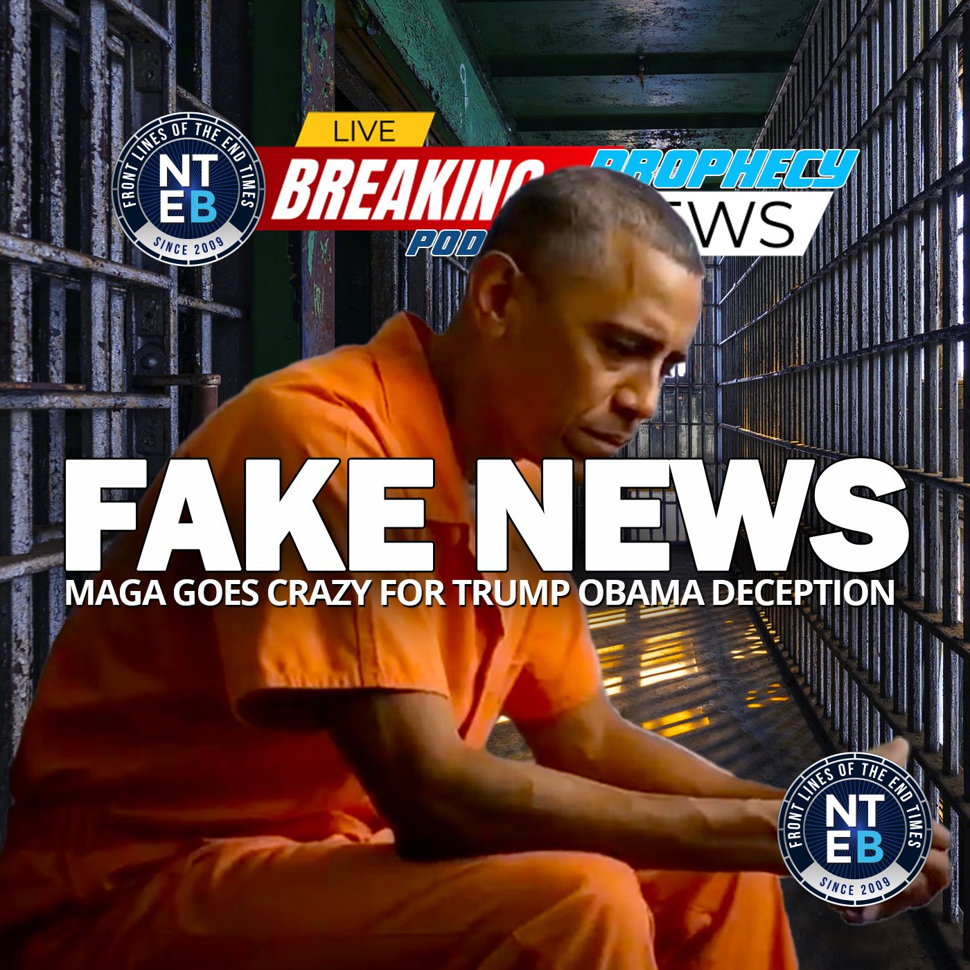 Trump Pretends He Will 'Arrest Obama' So MAGA Will Stop Talking About Epstein episode artwork