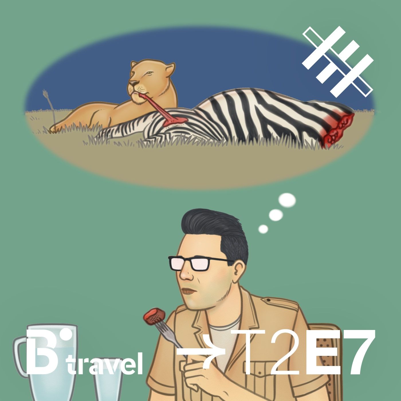 Defreds, de banquete con una leona en Kenia | La Viajante