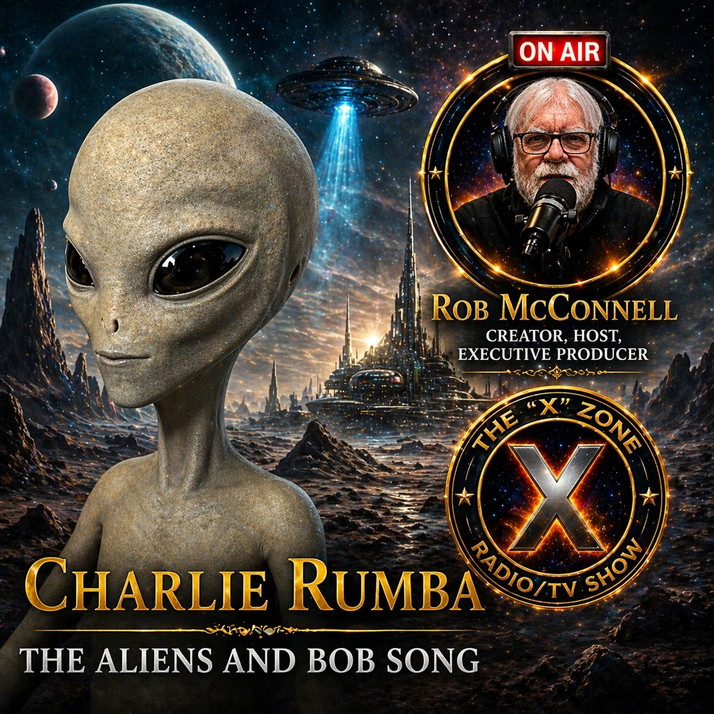 Rob McConnell Interviews - CHARLIE RUMBA - The Aliens and Bob Song