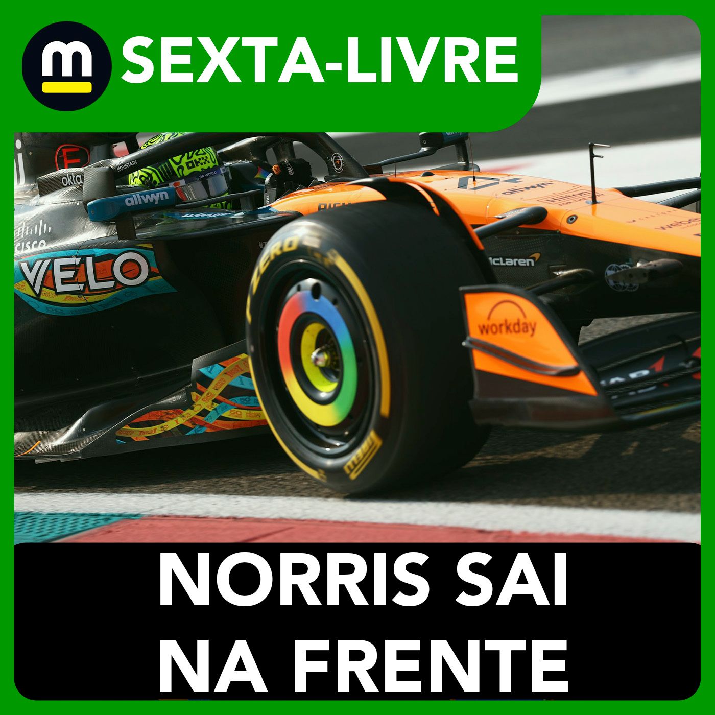 Norris lidera TLs da final em Abu Dhabi com Verstappen P2! Piastri 11º e Bortoleto P6 | Debate F1
