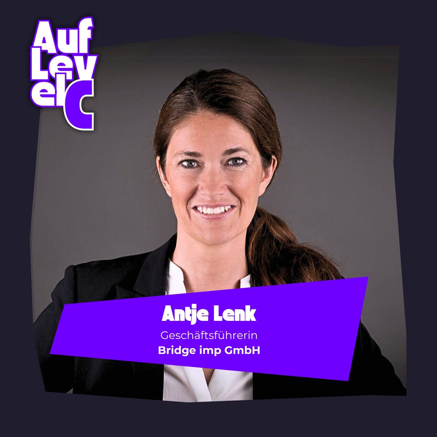 Antje Lenk - Geschäftsführerin der Bridge imp GmbH