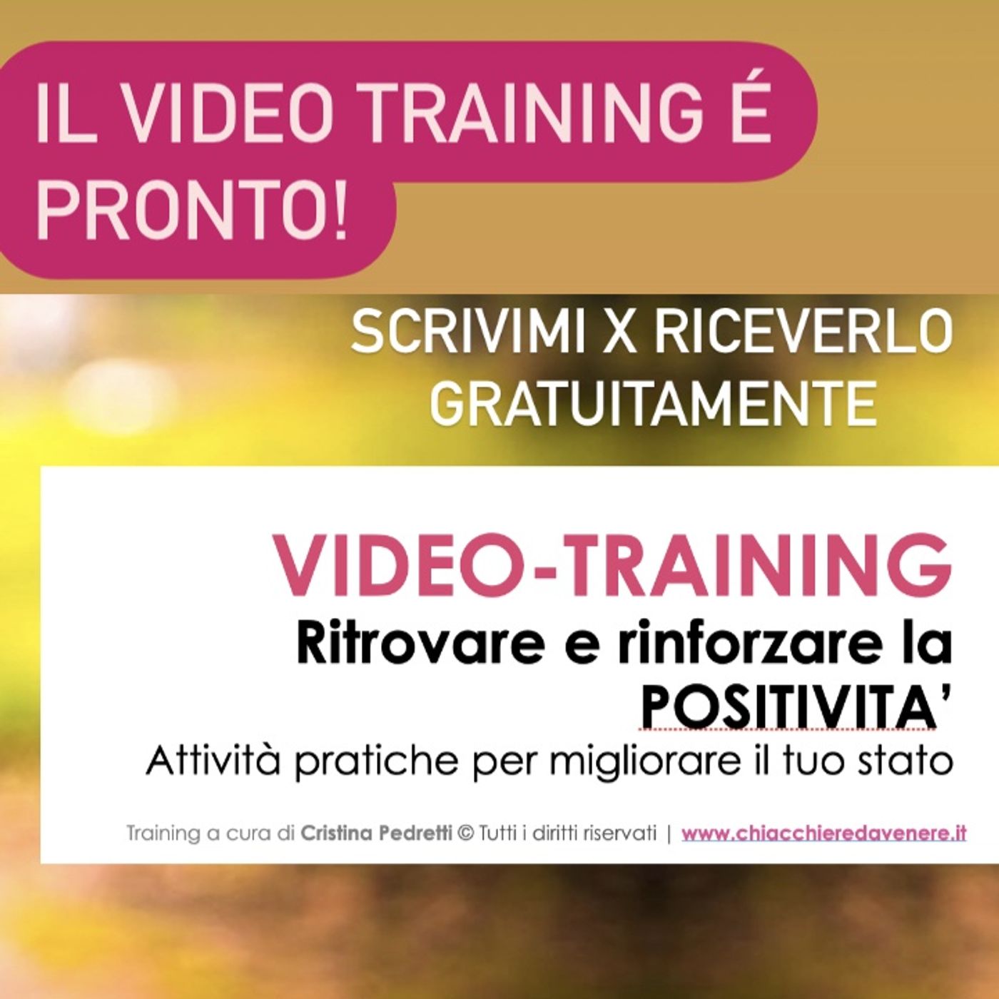 Chiacchiere da Venere - DONNE CHE SVOLTANO!