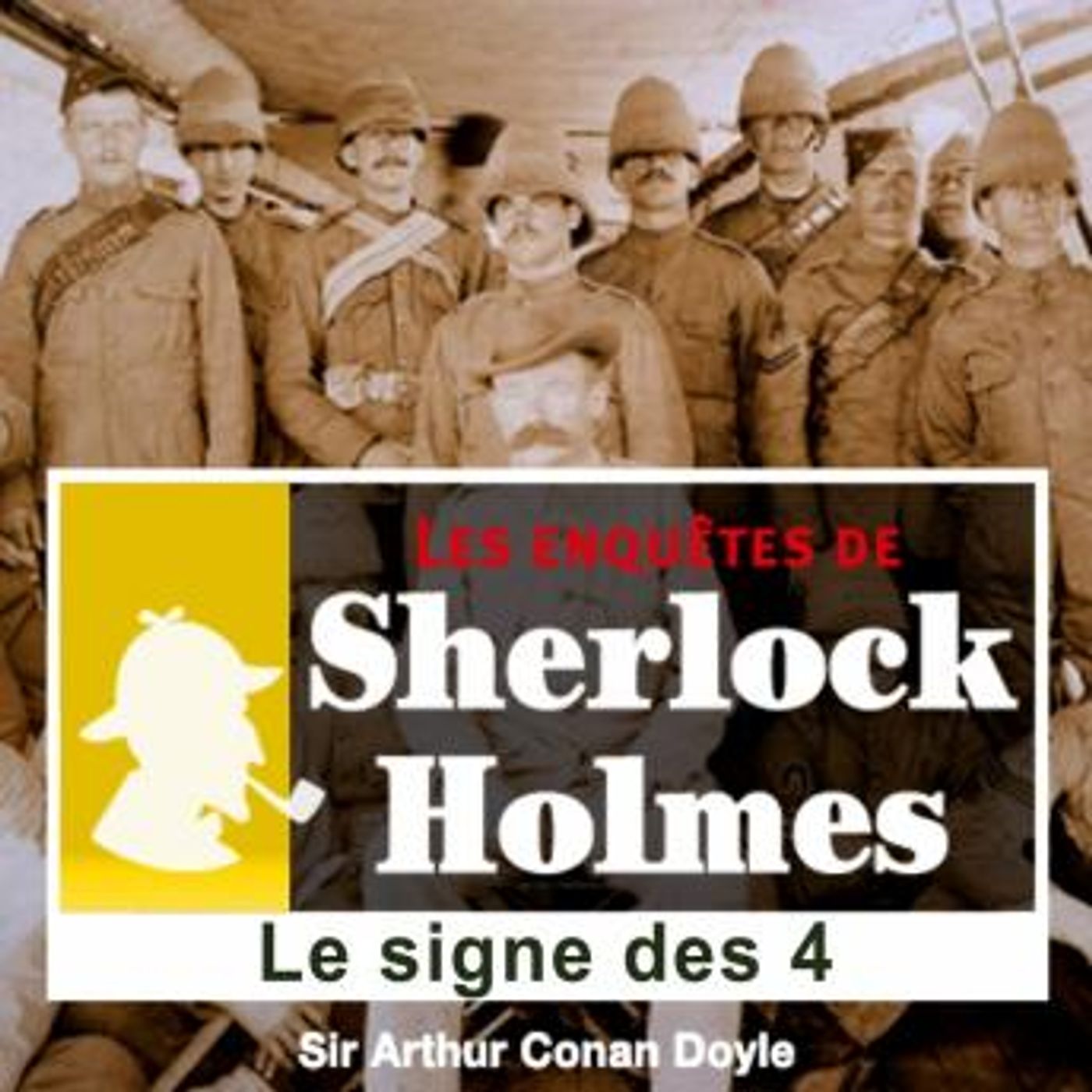 Le signe des quatre by Conan Doyle episode artwork