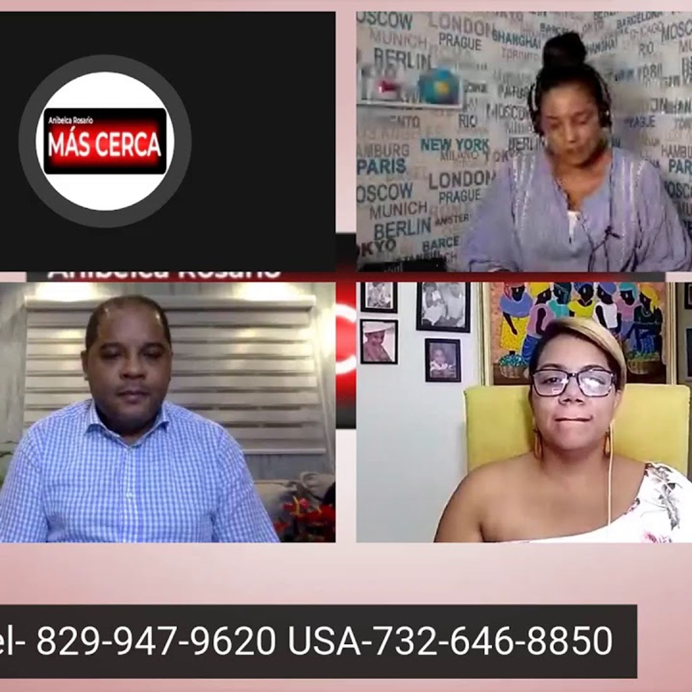 Mas Cerca RD  Episodio #114  Agosto 18, 2020. Invitado Esmirna Gisselle Méndez. episode artwork